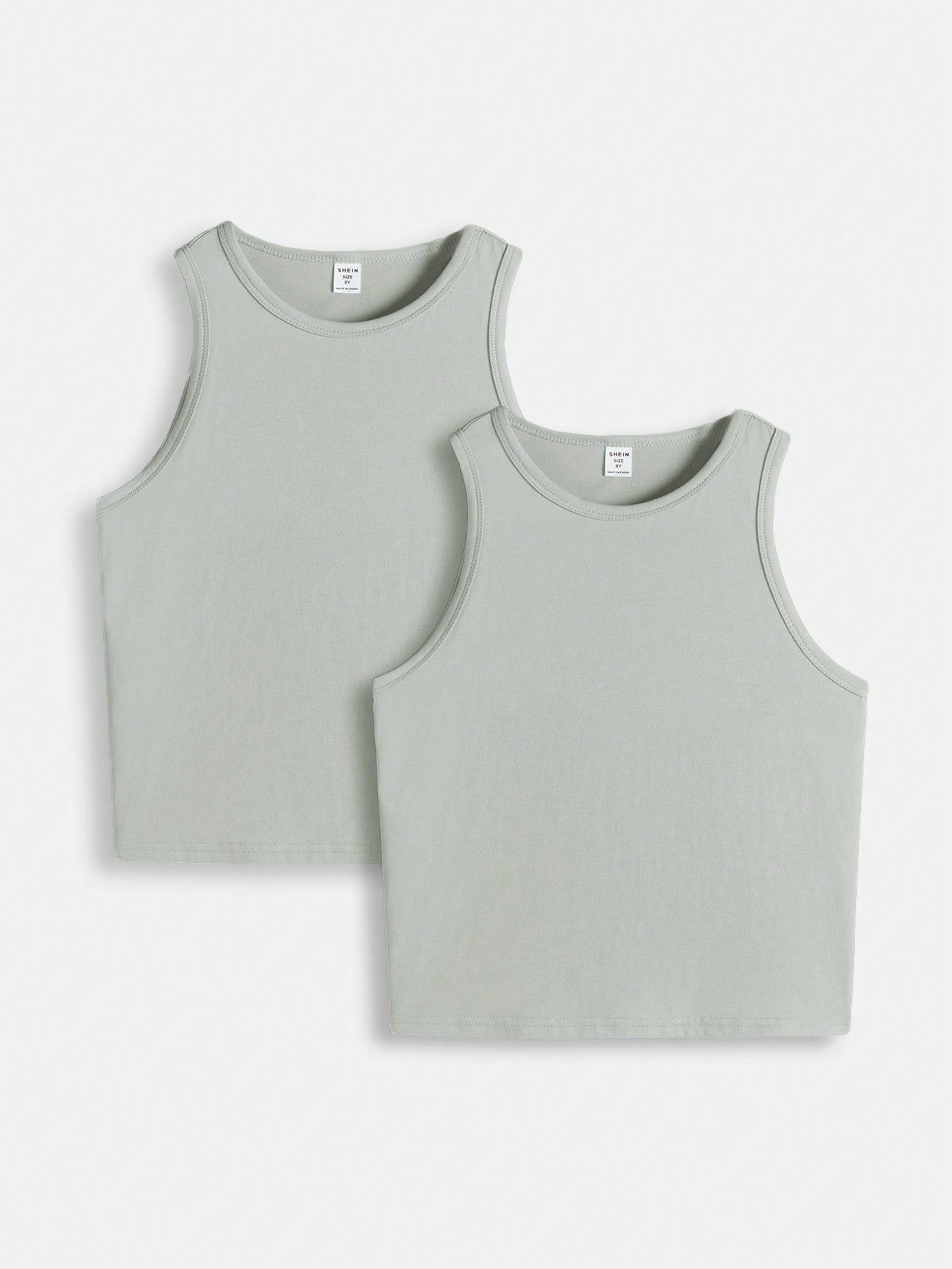 Tween Boy 2pcs Solid Tank Top