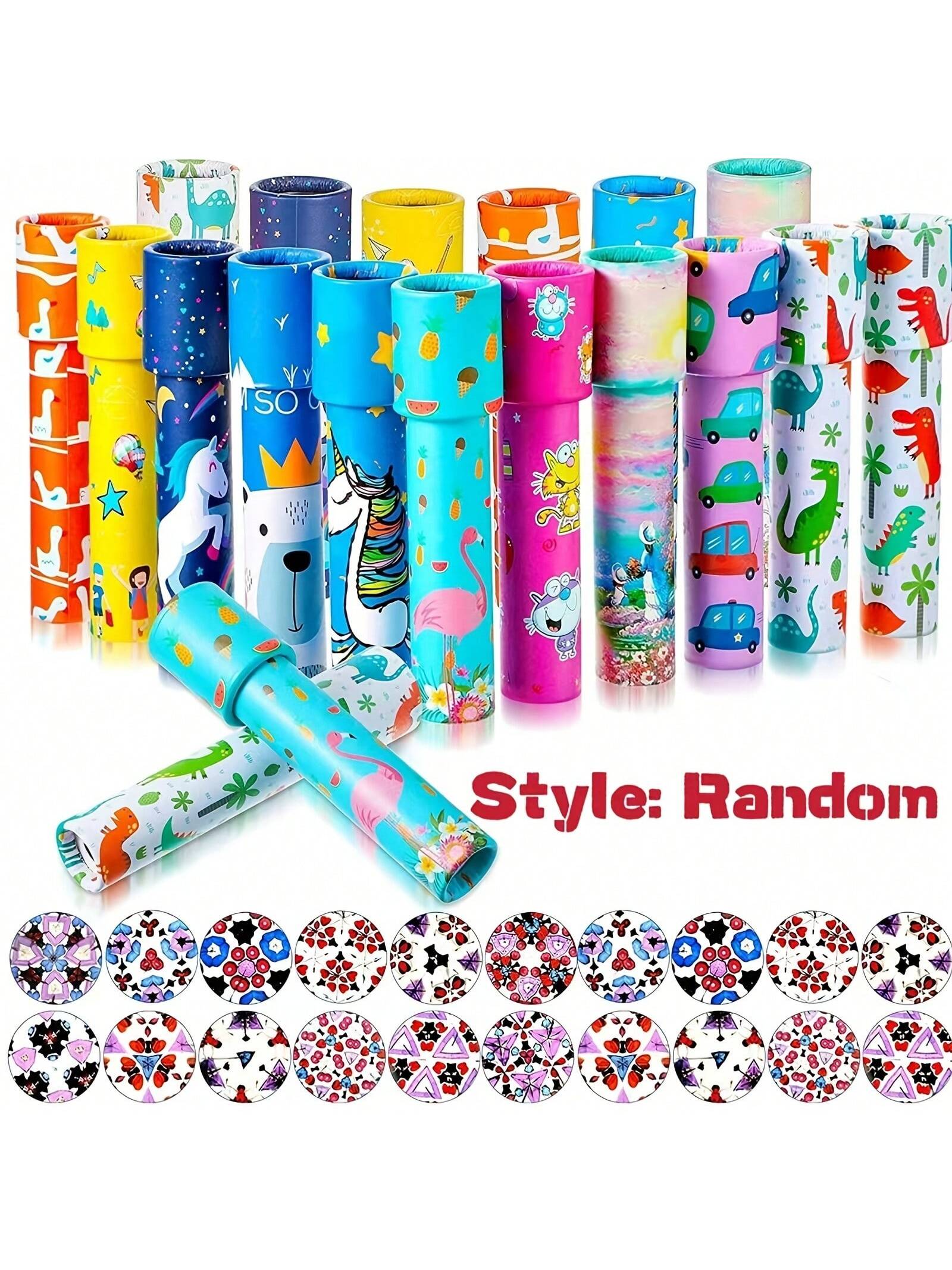 Classic Kaleidoscopes Old Fashioned Vintage Kaleidoscope Toys Educational Toys Stock Stuffers Bag Fillers For Boys And Girls Birthday And School Carnival Prizes, Random Patterns