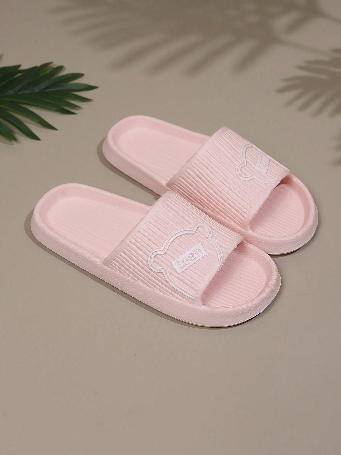 Kids' Eva Cute, Lightweight, Super Soft Anti-Slip, Wear-Resistant House Slippers With Open Toe