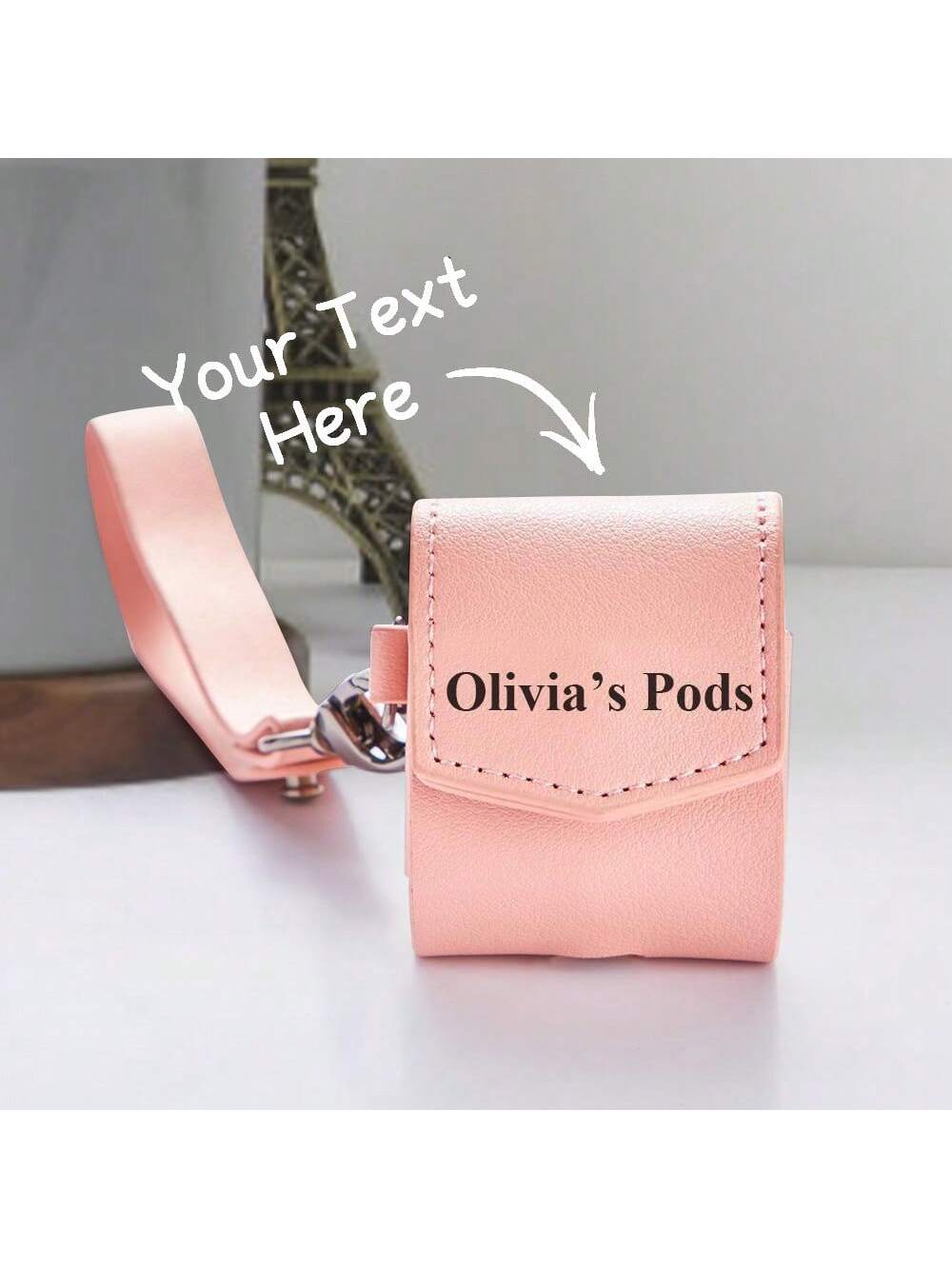 1pc Custom AirPods Case Engraved Headset Bag Portable Headset Storage Box Bluetooth Headset Bag Airpods 1 Airpods 2 Multicolor Airpods For Women Unique Gift For Her, Girlfriend, Lover, Wife, Ideal For Valentine's Day, Mother's Day, Birthdays, Anniversarie