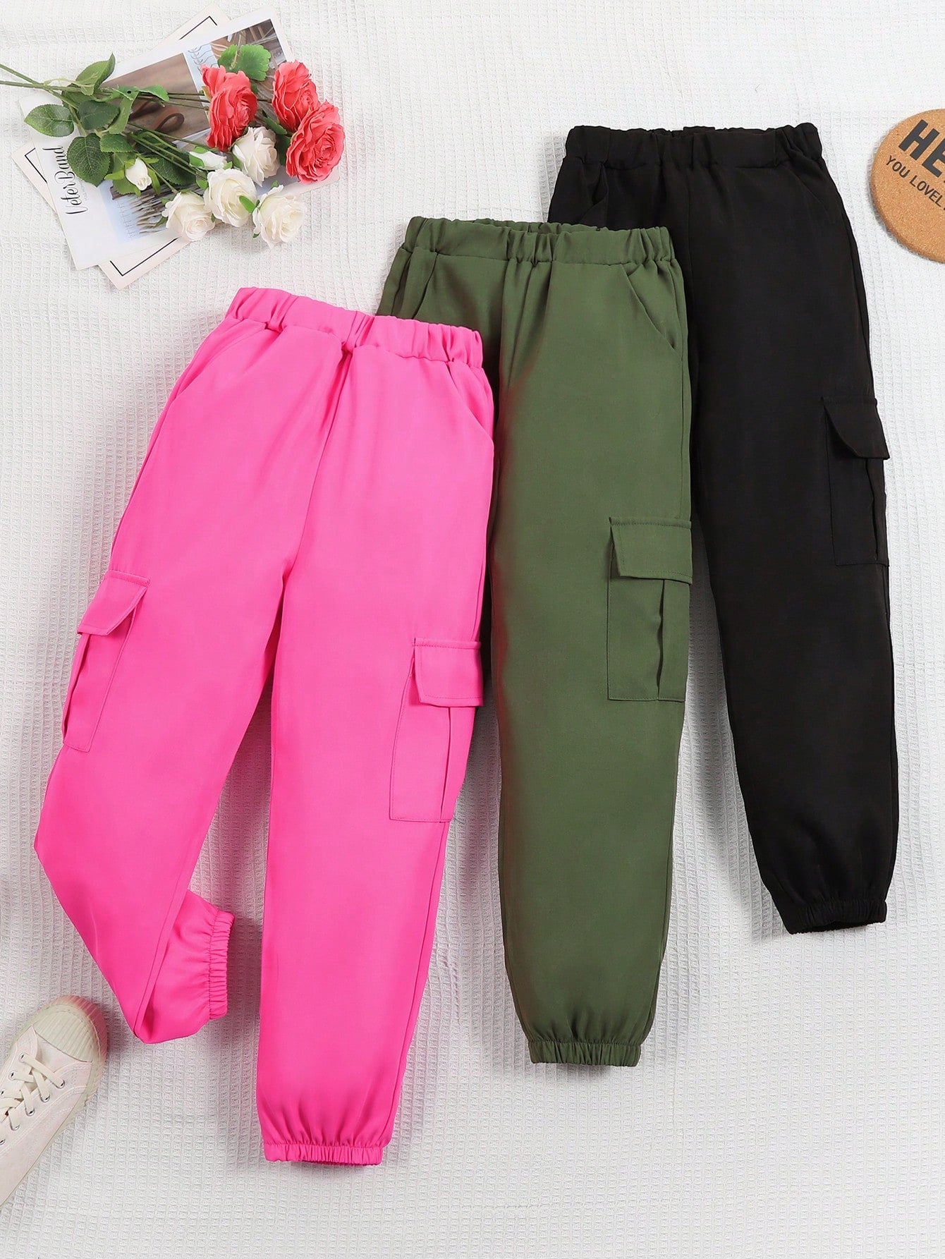 Tween Girls' Cargo Pants