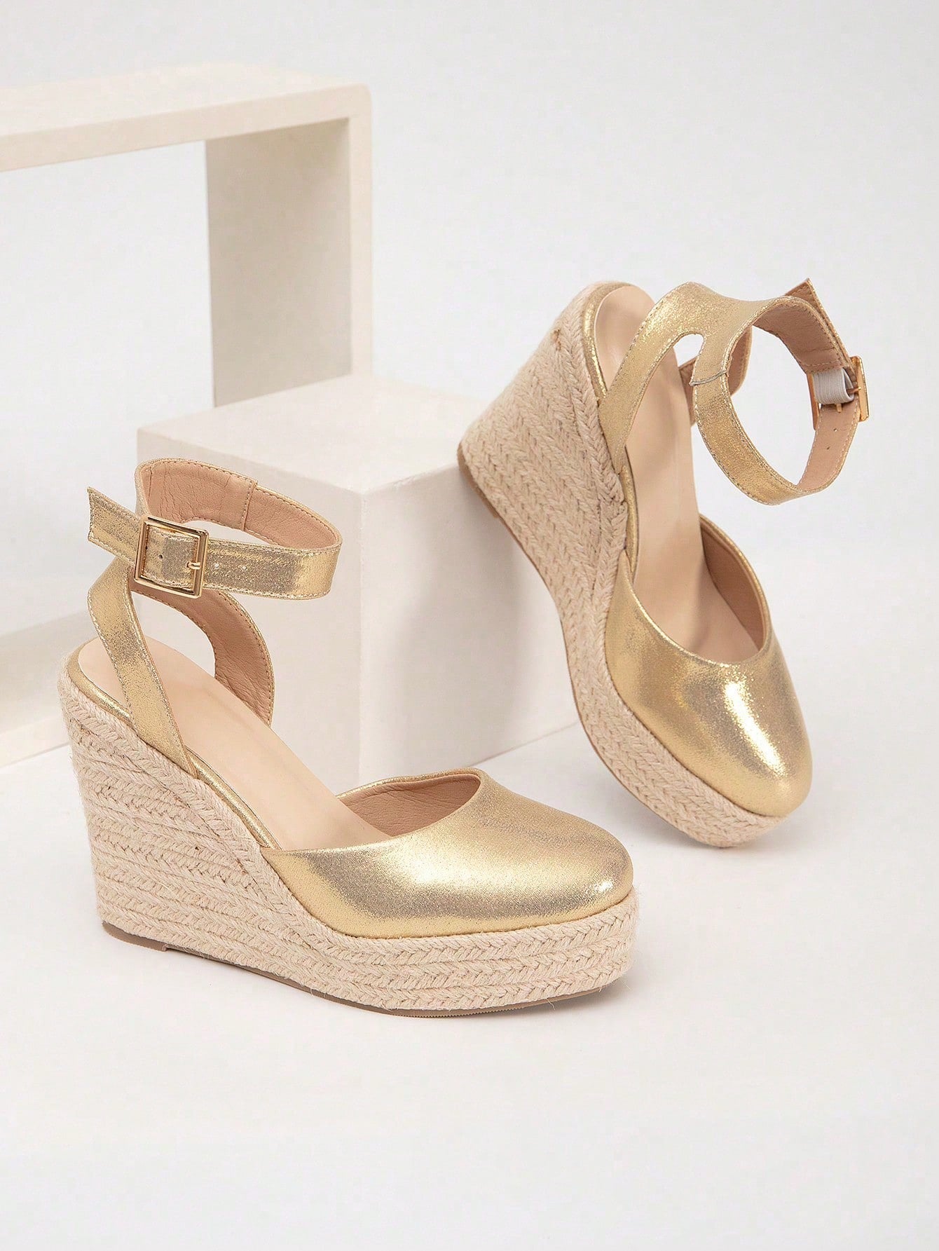 European And American New Style Wedge Heel Platform Fashion Women's Sandals