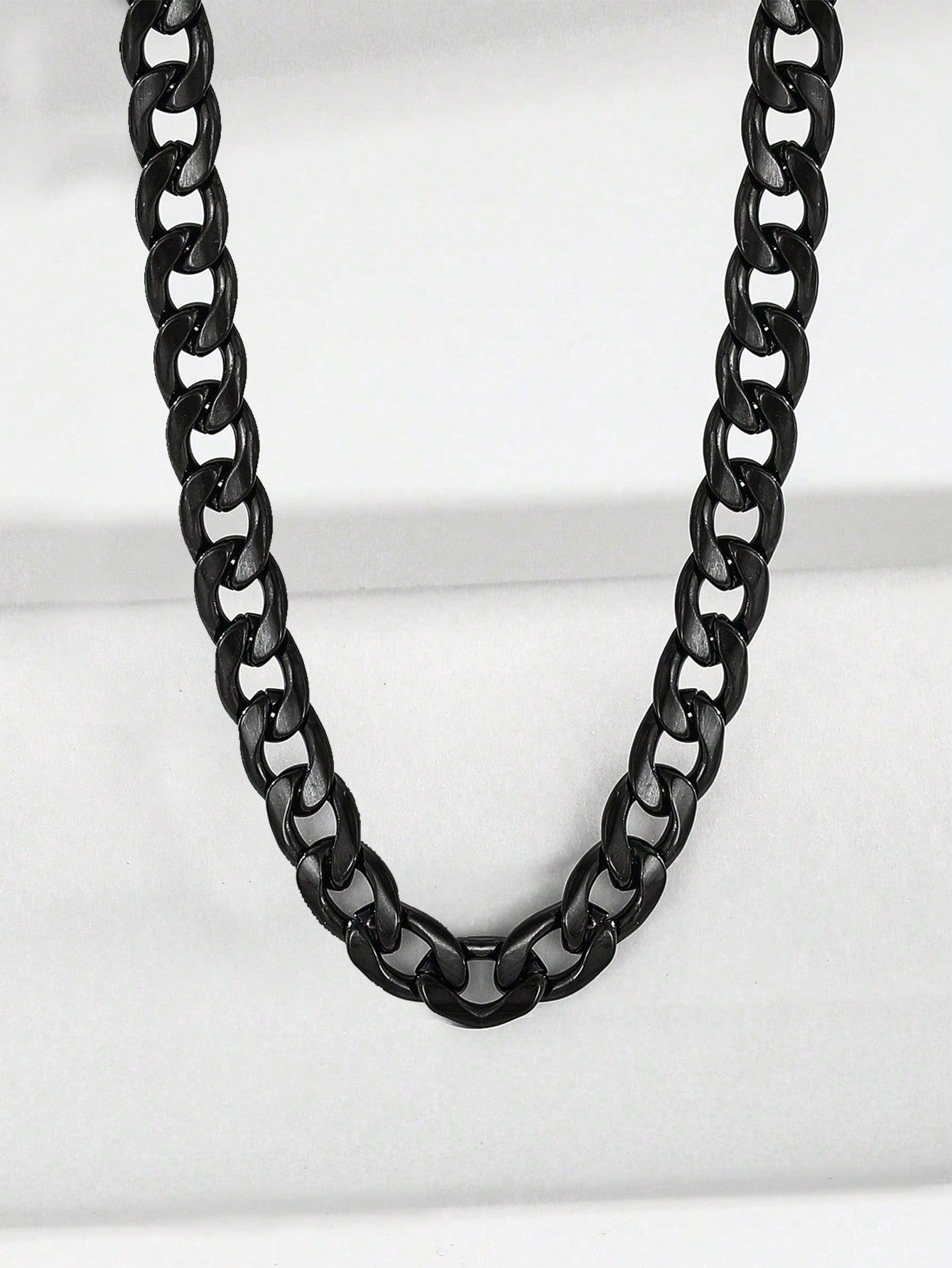 1pc 40/50/60CM Boys Punk Hip Hop Gold Color NK Chain Necklace Stainless Steel Jewelry Men Boys Fashion Street Clothes Accessory For Daily Decoration