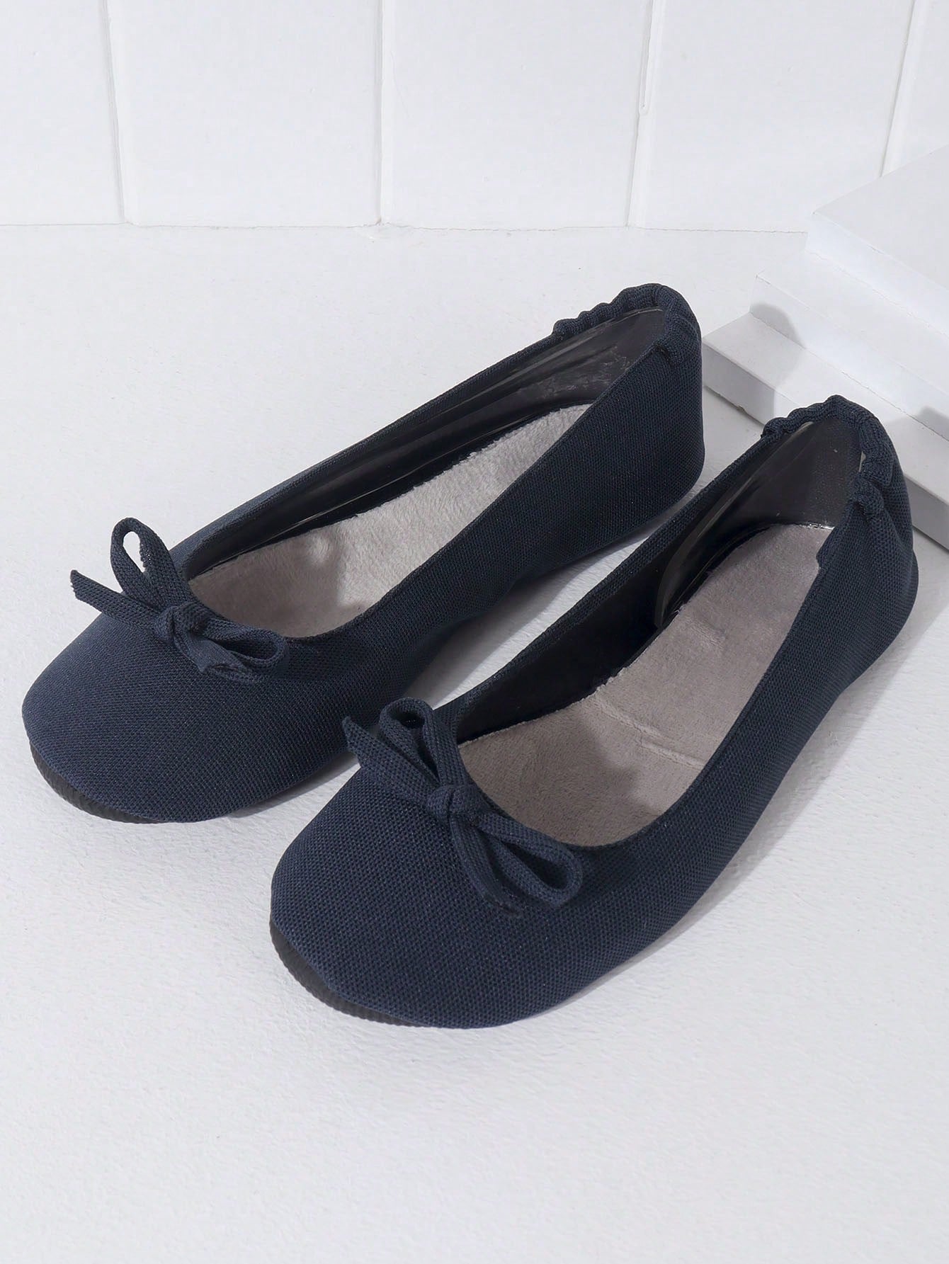 Women'S Fashionable And Comfortable Soft Classic Butterfly And Flower Design Foldable Flat Shoes Suitable For Casual And Dancing