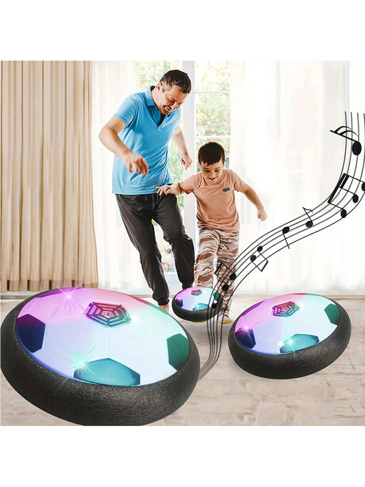 1pc Hover Soccer Ball With Light, Music And Protective Foam Bumper, Indoor/Outdoor Play, Sport Training For Young Boys And Girls To Provide Fun And Active Indoor Music And Sports Games