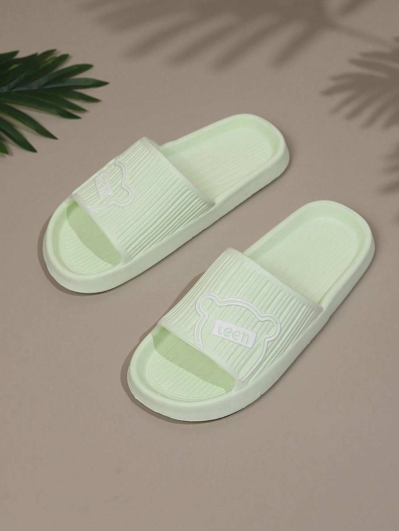 Kids' Eva Cute, Lightweight, Super Soft Anti-Slip, Wear-Resistant House Slippers With Open Toe