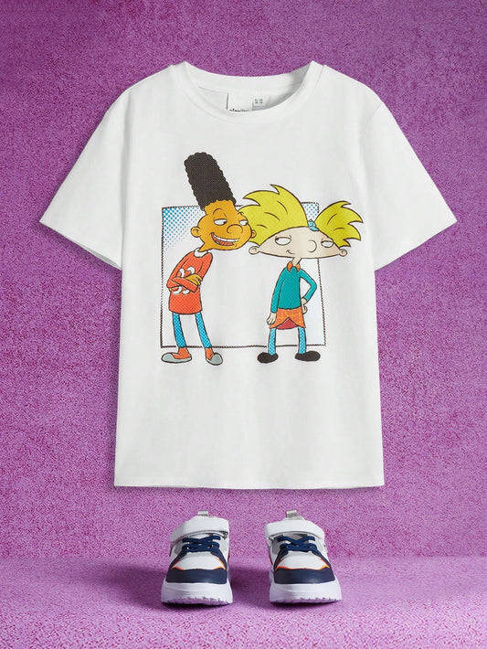 Nick 90s X Tween Boy Cartoon Figure Graphic Tee