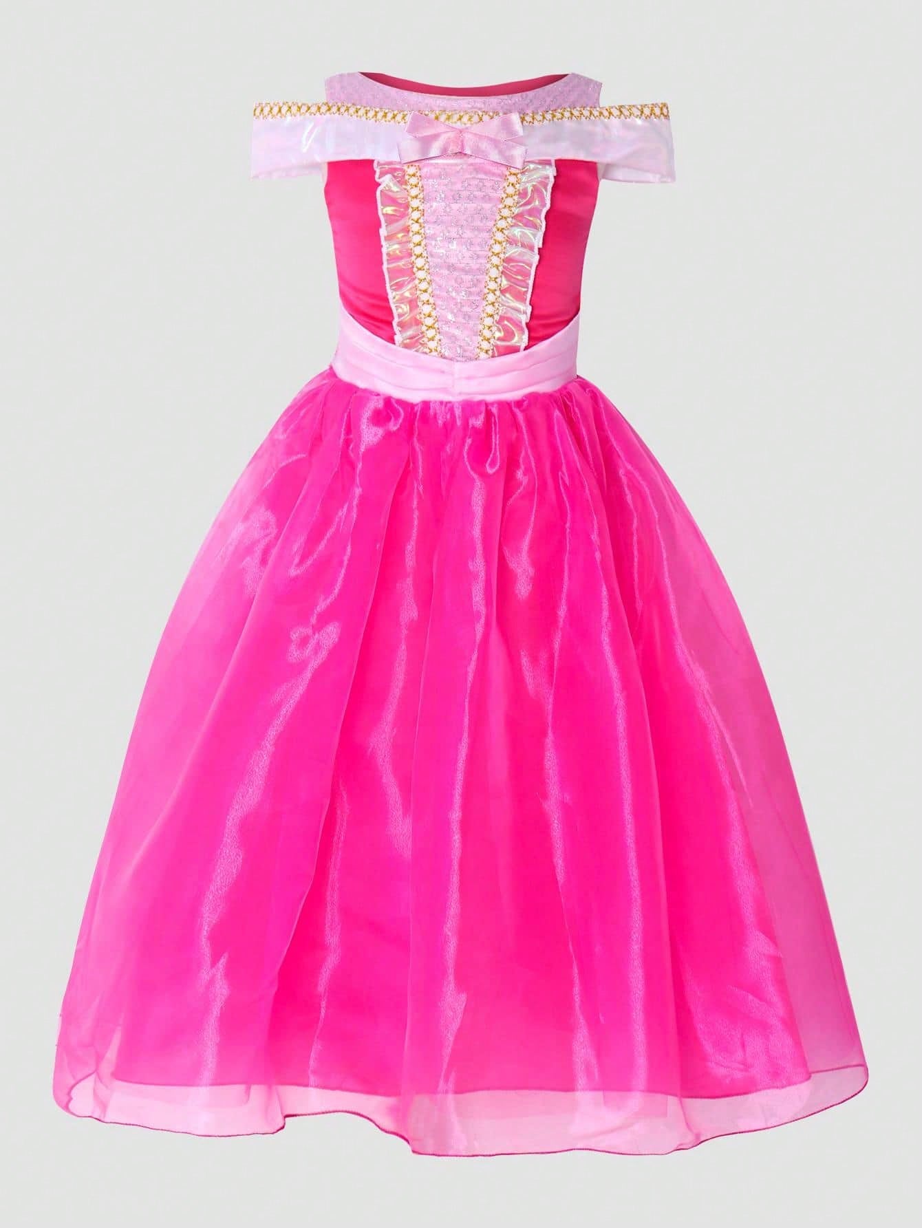 Young Girl Princess Style Formal Dress