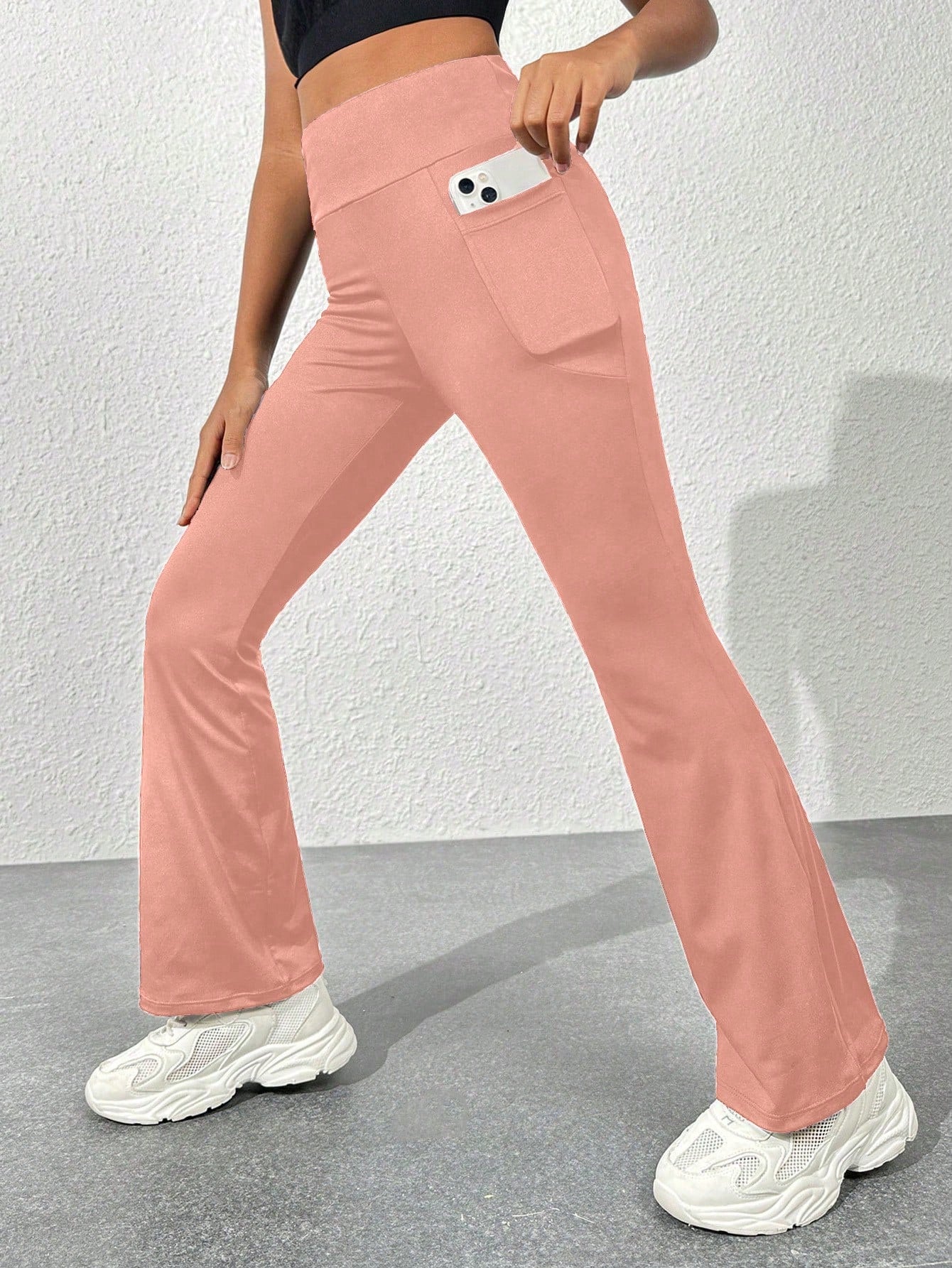 Tween Girls' Sporty Flare Pants