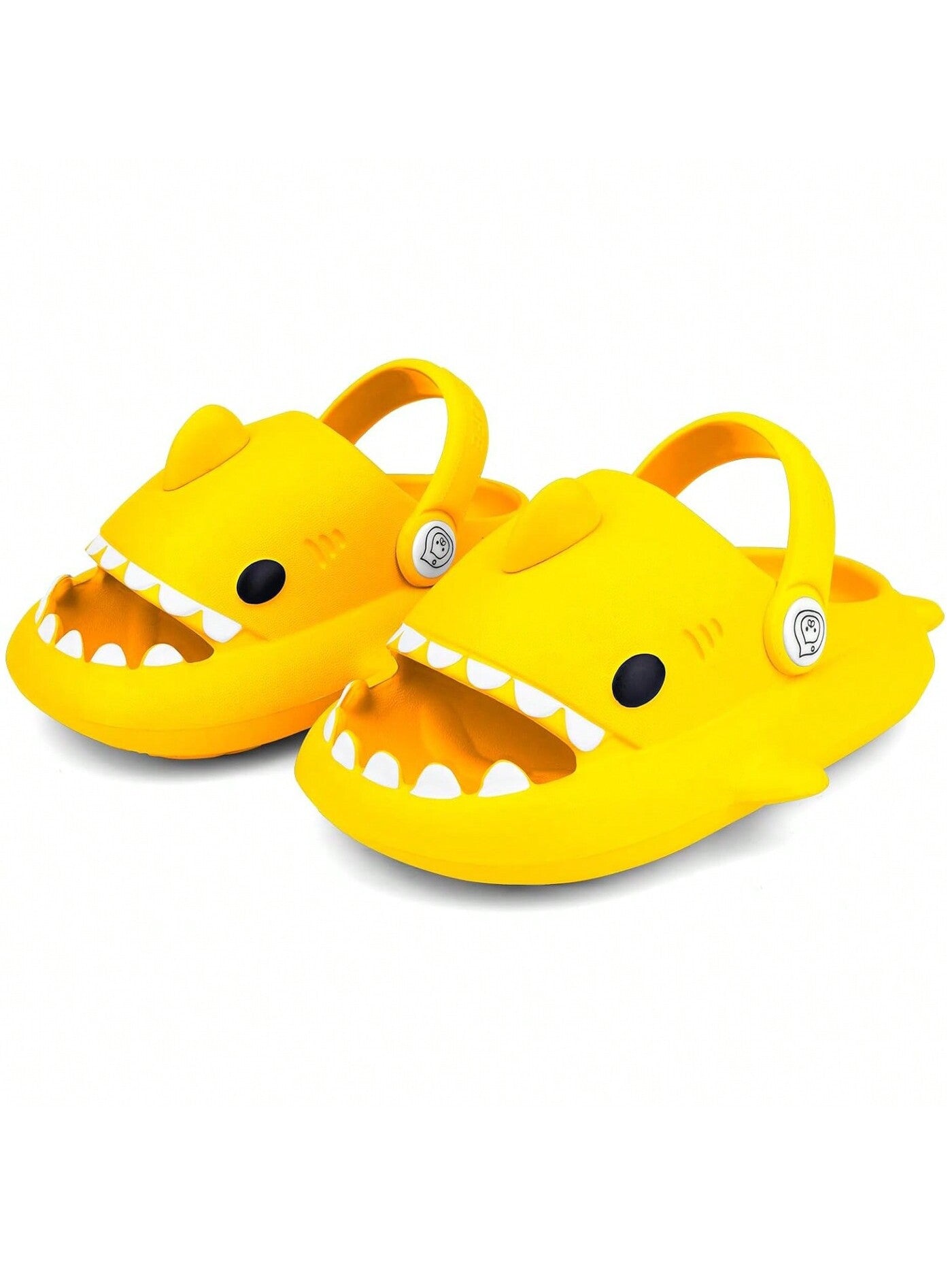 Kids Shark Cloud Slides | Toddler Boys Girls Shower Slippers | Baby Cute Cartoon Fish Clogs | Beach Pool Home Sandals | Quick Dry Non-Slip