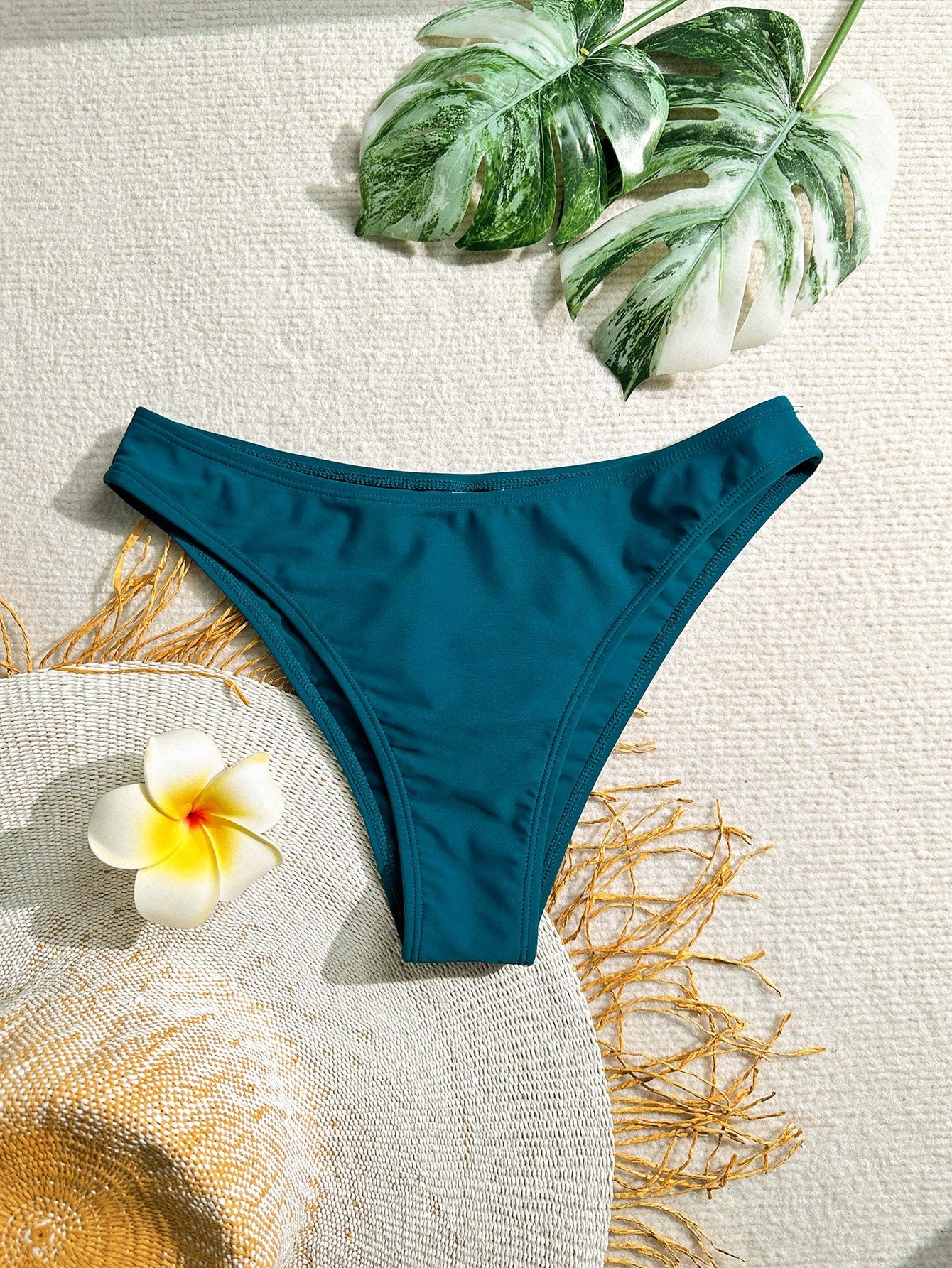 Swim Summer Beach Plain Bikini Bottom Bathing Suit Bottoms