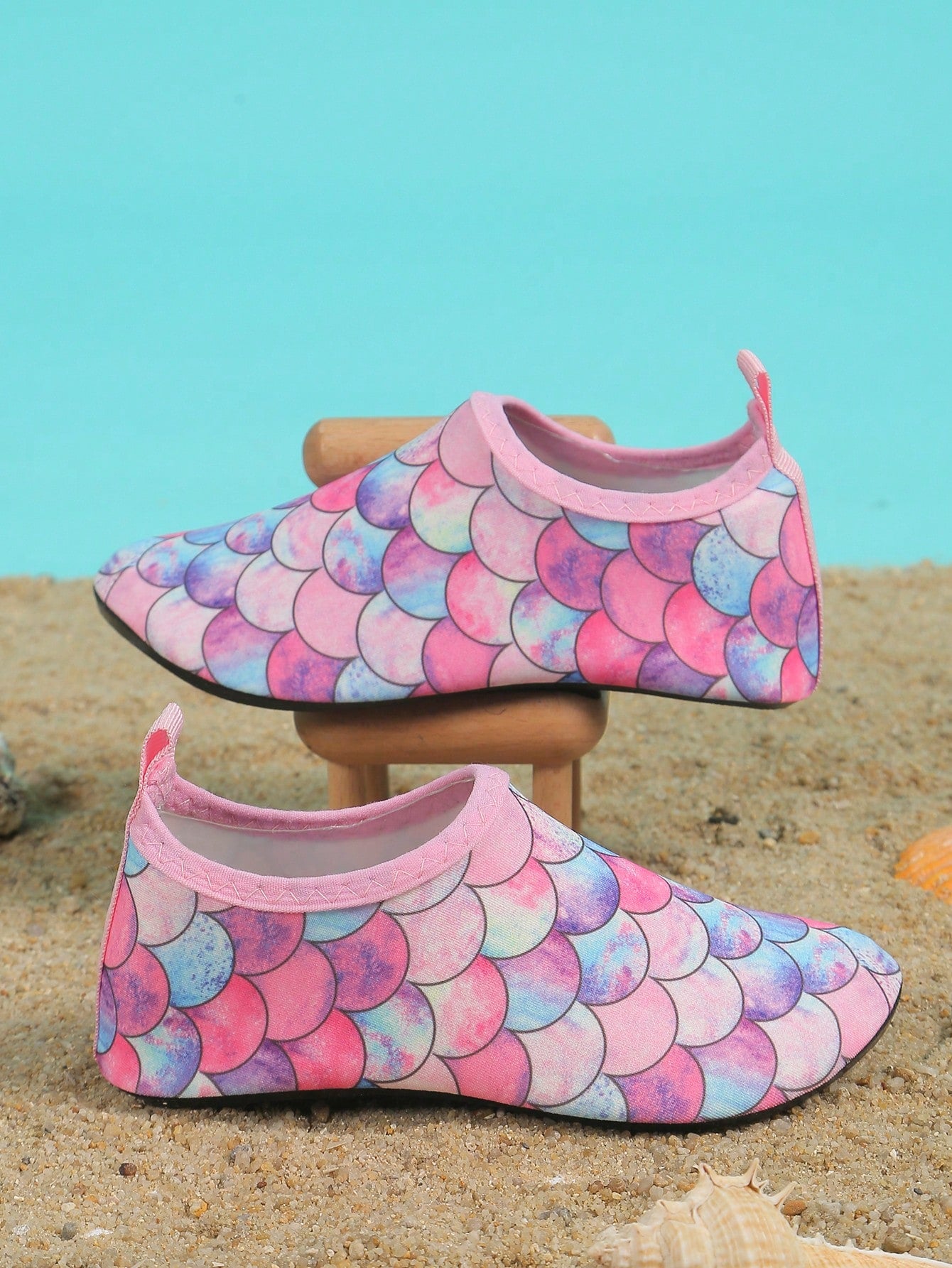 1 Pair Kids' Summer Water Shoes Outdoor Aqua Shoes Yoga Shoes Cartoon Anti-Slip Breathable Beach Shoes Training Shoes