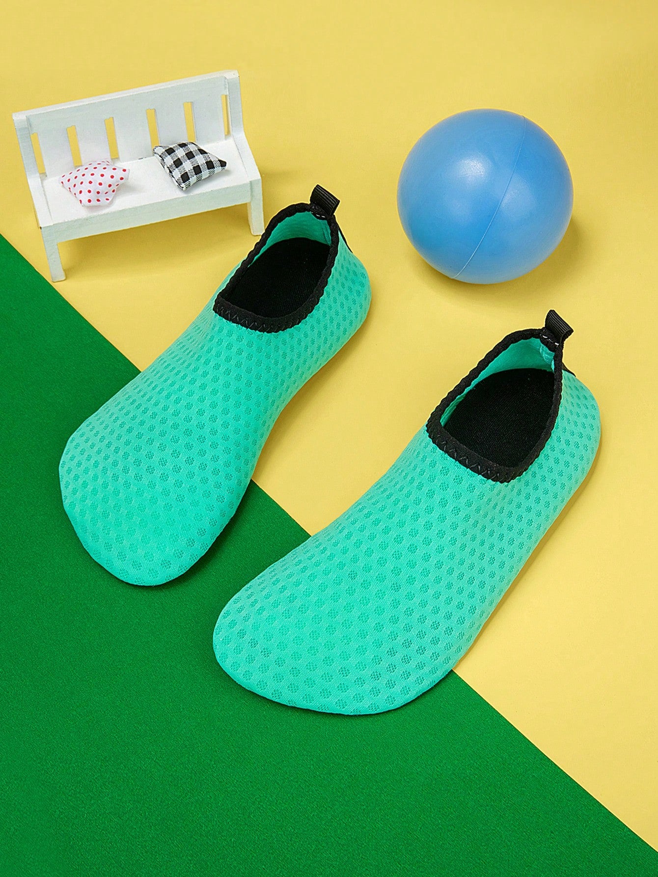 Children Anti-Slip Wear-Resistant Breathable Water Shoes Yoga Fitness Skipping Holiday Shoes