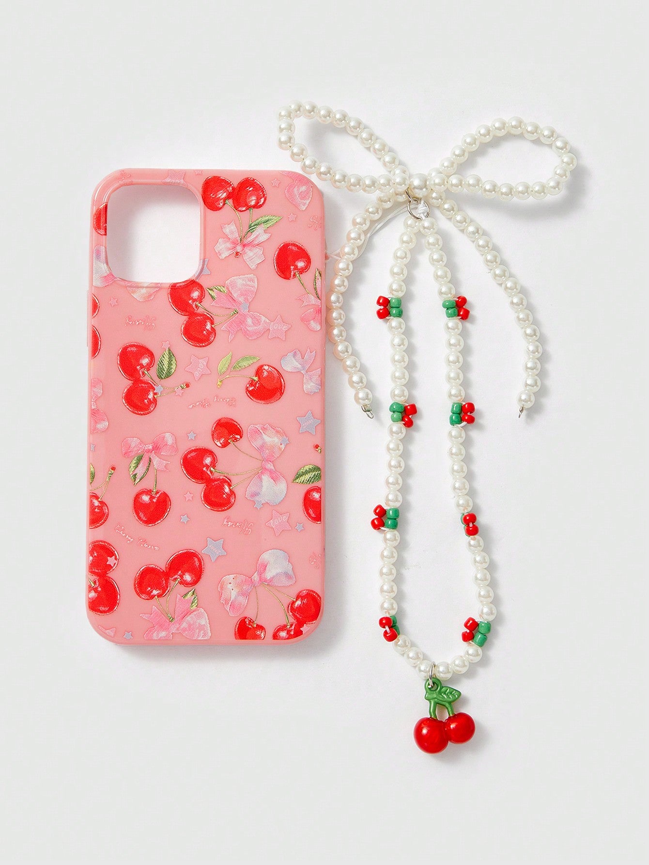 Yuan Xu Vacation Ditsy Floral Pattern Transparent Phone Case