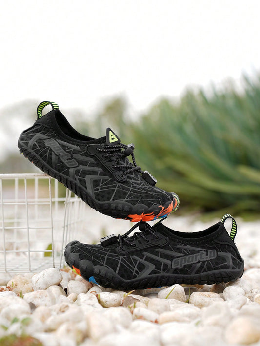 1pair High-Quality Breathable Mesh Beach Swimming Shoes For Outdoor Activities, Children's Water Shoes