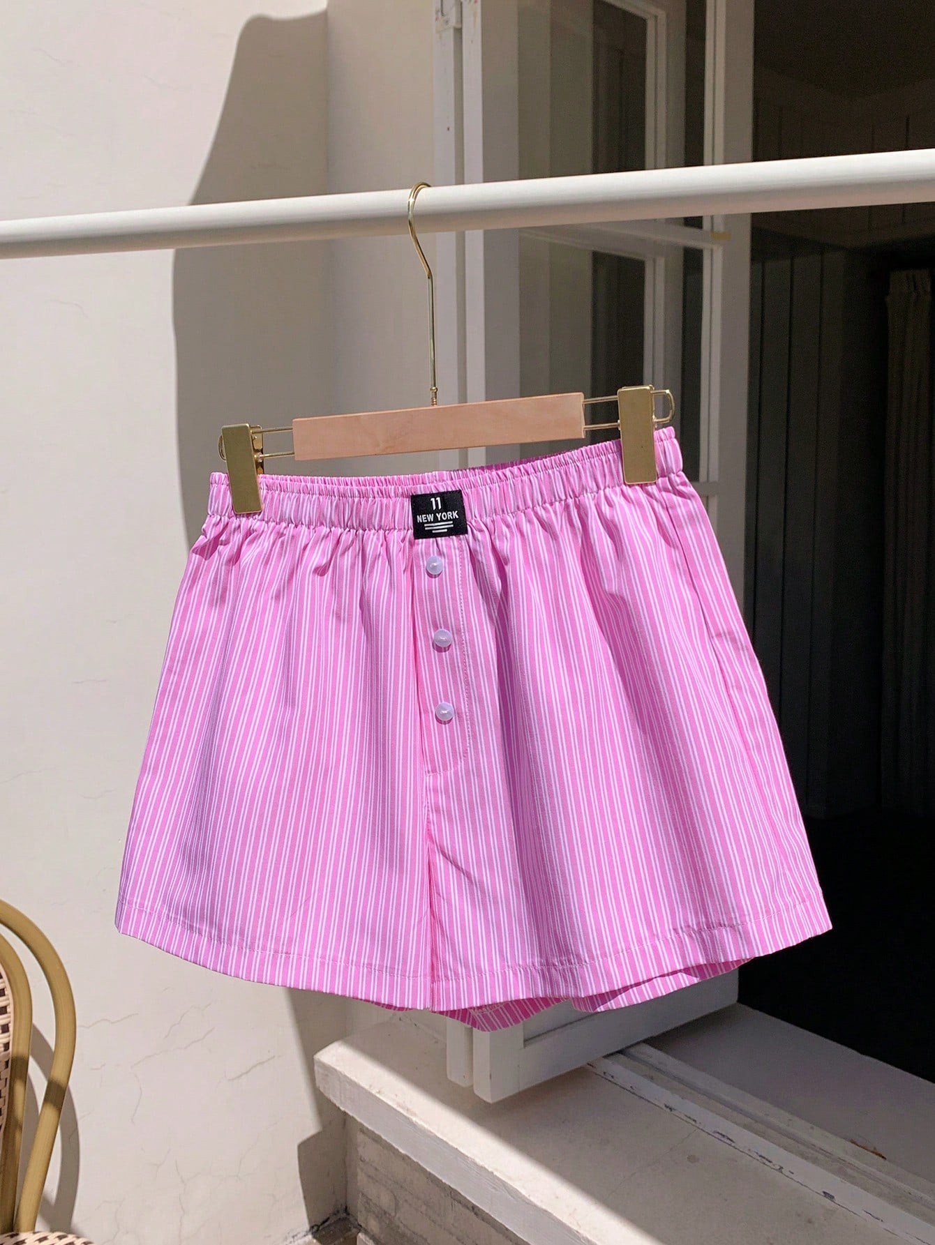 Casual And Comfortable Striped And Printed Shorts For Everyday Wear At Home Or Outdoors In Spring/Summer