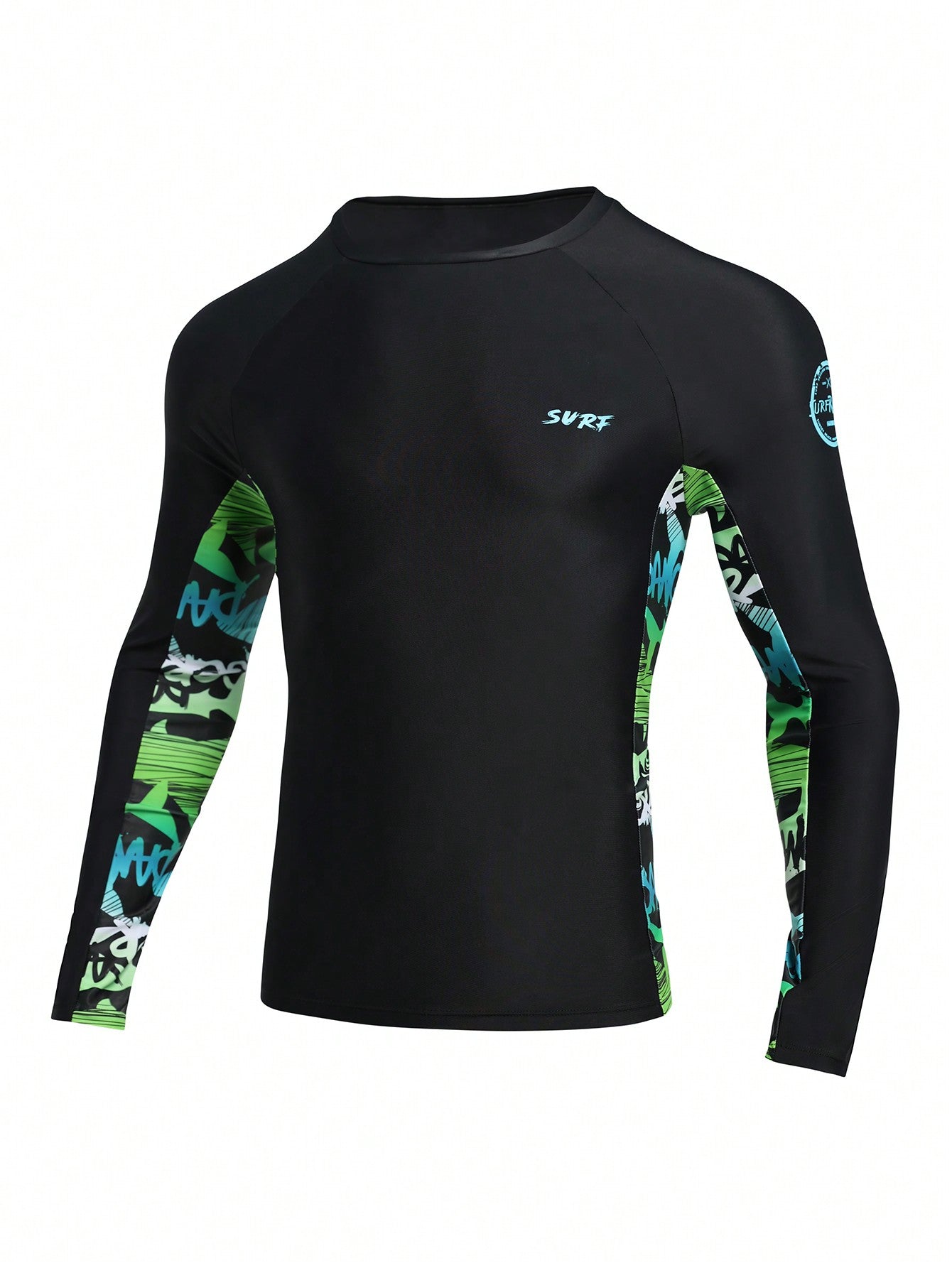 Men Random Printed Surfing Suit