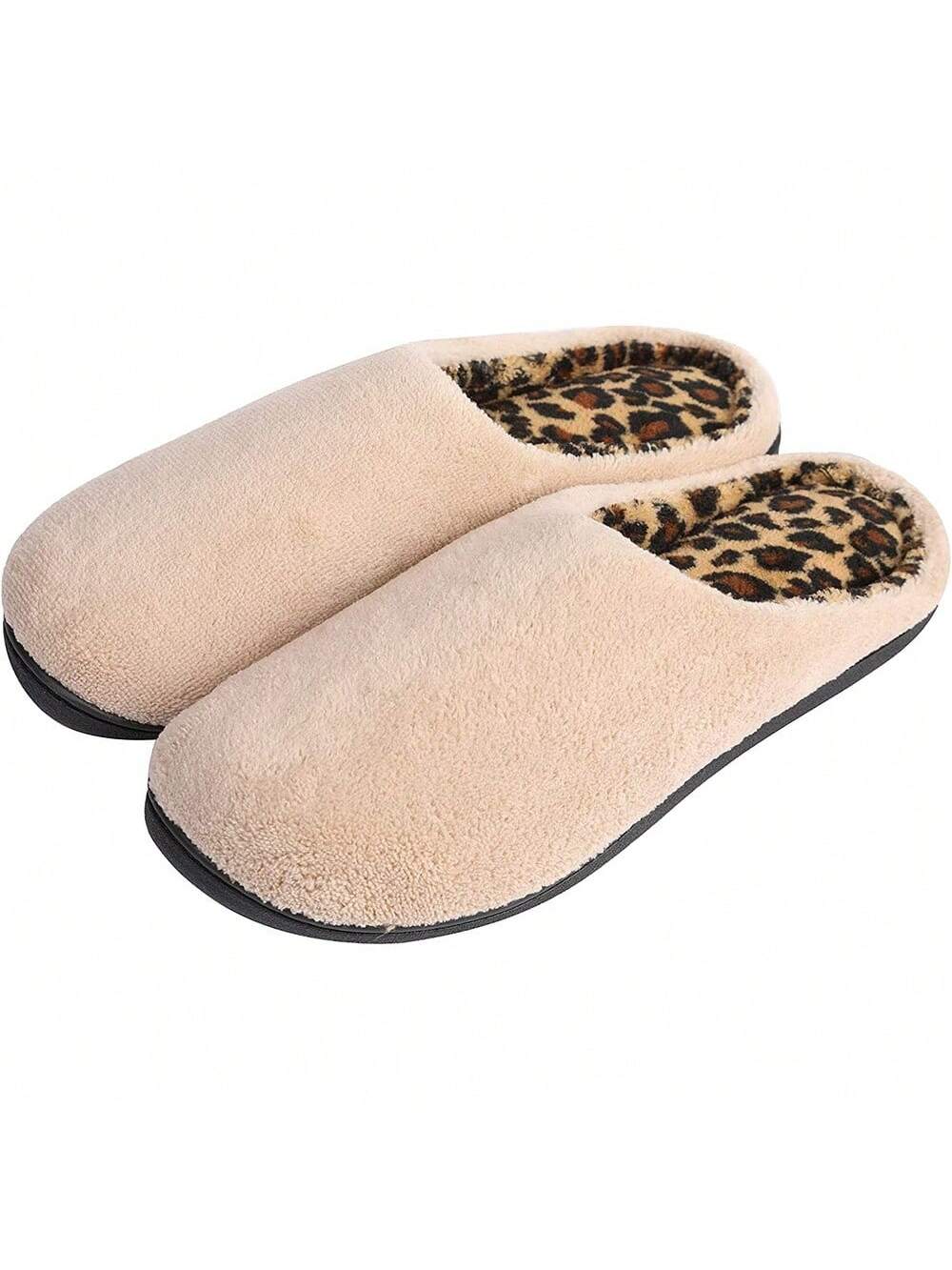 Pupeez Womens Clog Slippers Microterry Memory Foam Comfy Footbed