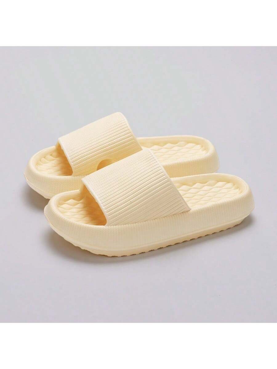 Summer Thick Sole Slippers For Women, Indoor House Slippers, Slip-On Anti-Skid Slipper, 2024 New Style Unisex Beach Slides