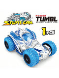 1pc Children Inertia Stunt Car 360° Rotation Double Inertia Driving Engineering Toy Vehicle, Kids Festival Gift