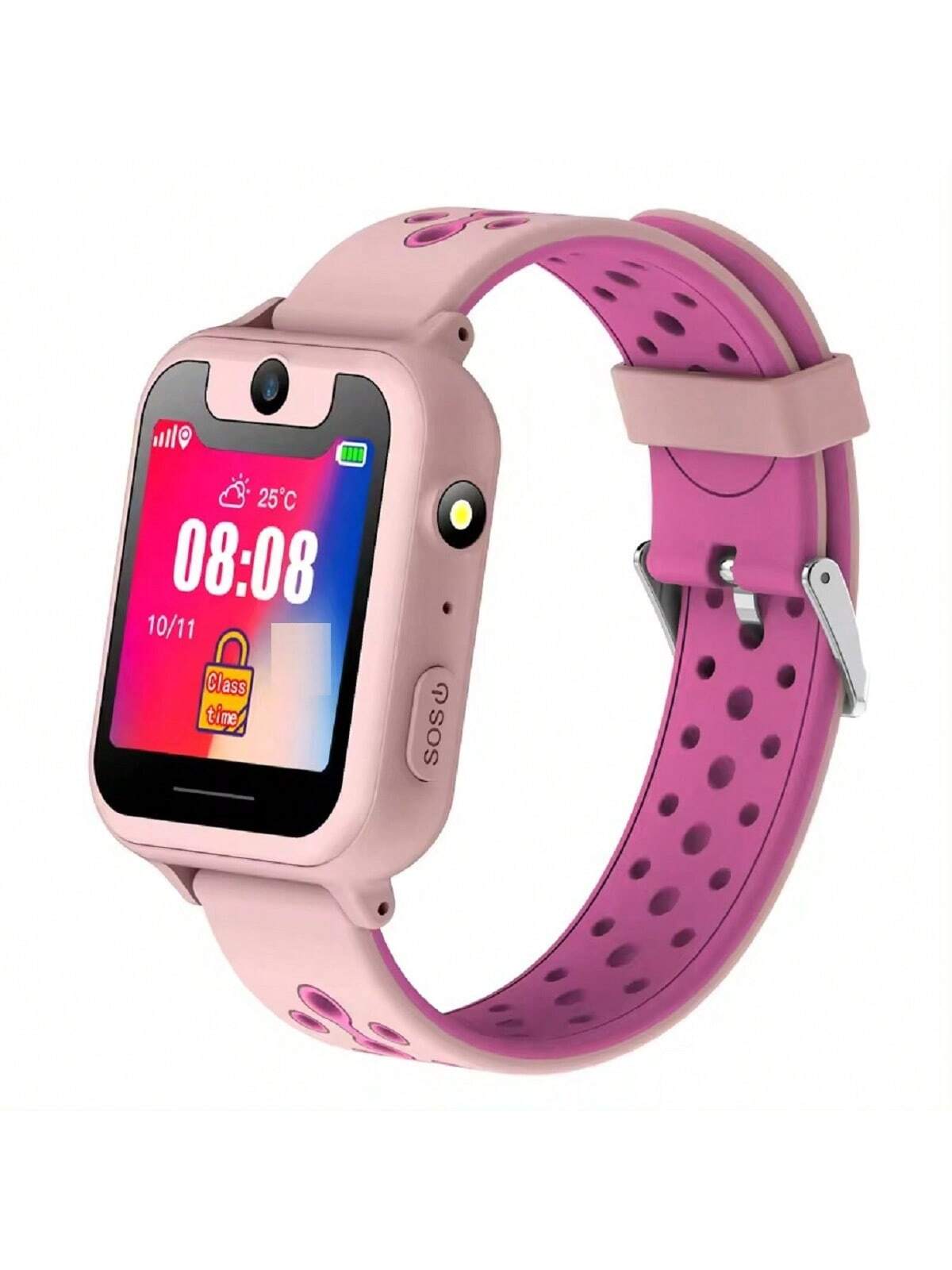 Kids Smartwatch Phone - Boys Girls Smart Watch With SOS Call, Music MP3 MP4, HD Selfie Camera, Calculator, Alarm & Timer, Requires 2G SIM Card, For Children Students