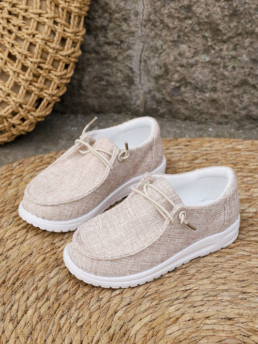 Spring And Autumn Season Boys Girls Slip-On Lightweight Breathable Comfortable Casual Sports Shoes