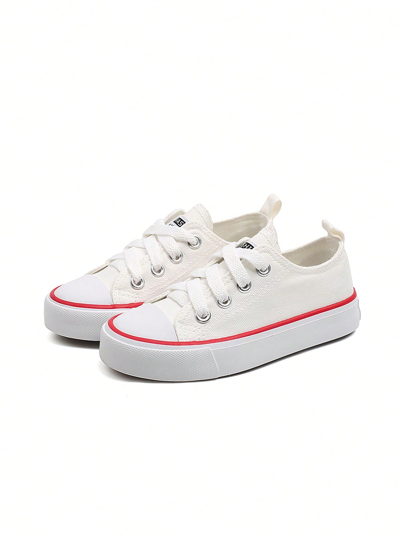 New Comfortable Children Canvas Shoes For Spring, Casual Breathable Kids Sneakers