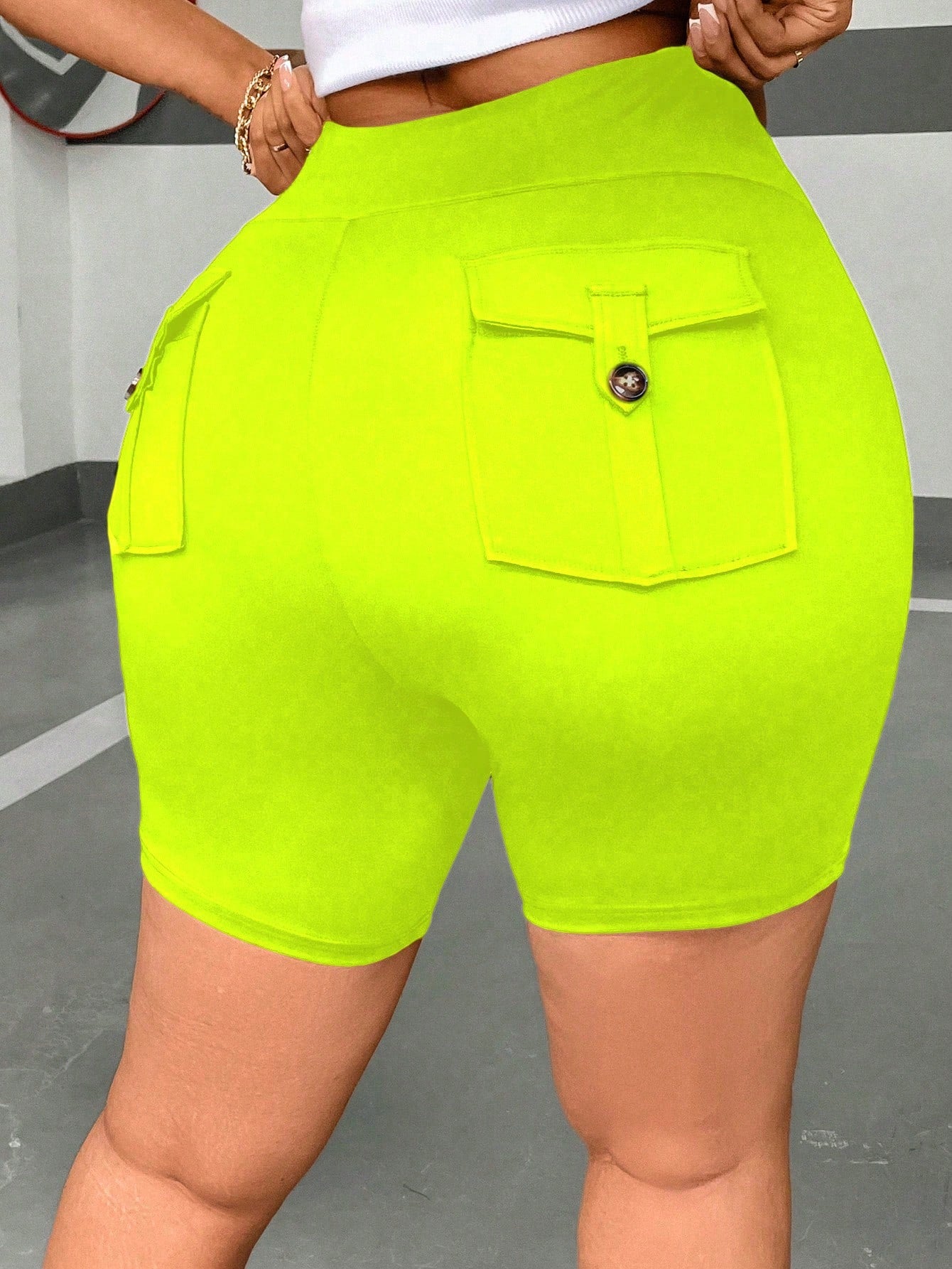 Women'S Plus Size Basic Shorts