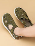 Women's Outdoor Sandals Close Toe Mesh Lightweight Athletic Sandals Breathable Walking Sandals For Women Summer Hiking Beach Surf
