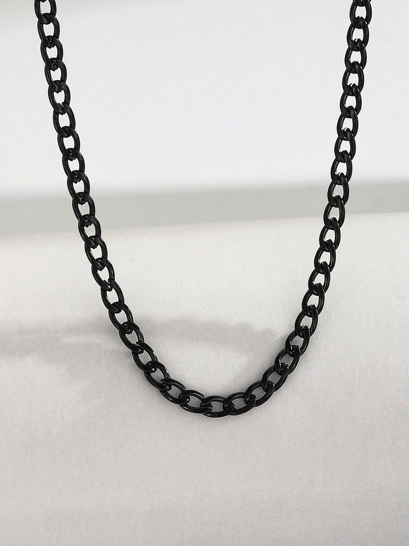 1pc 40/50/60cm Kids Minimalist Stainless Steel NK Chain Necklace For Boys Girls Fashion Street Jewelry For Daily Decoration