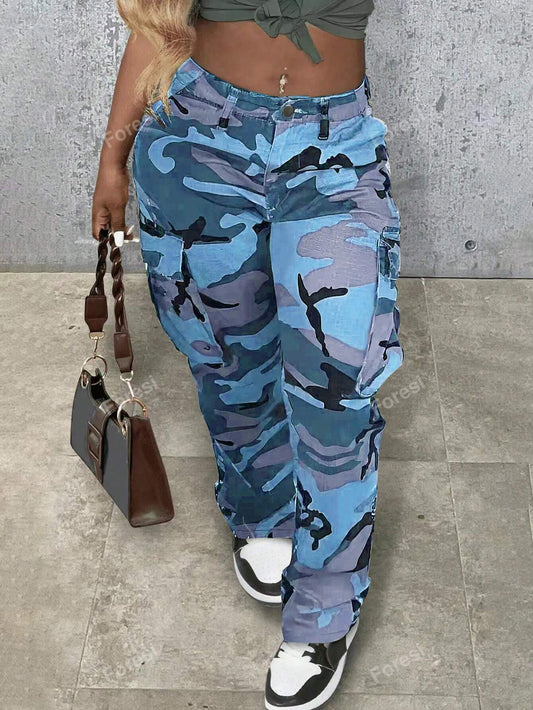 Women's Camouflage Cargo Pants