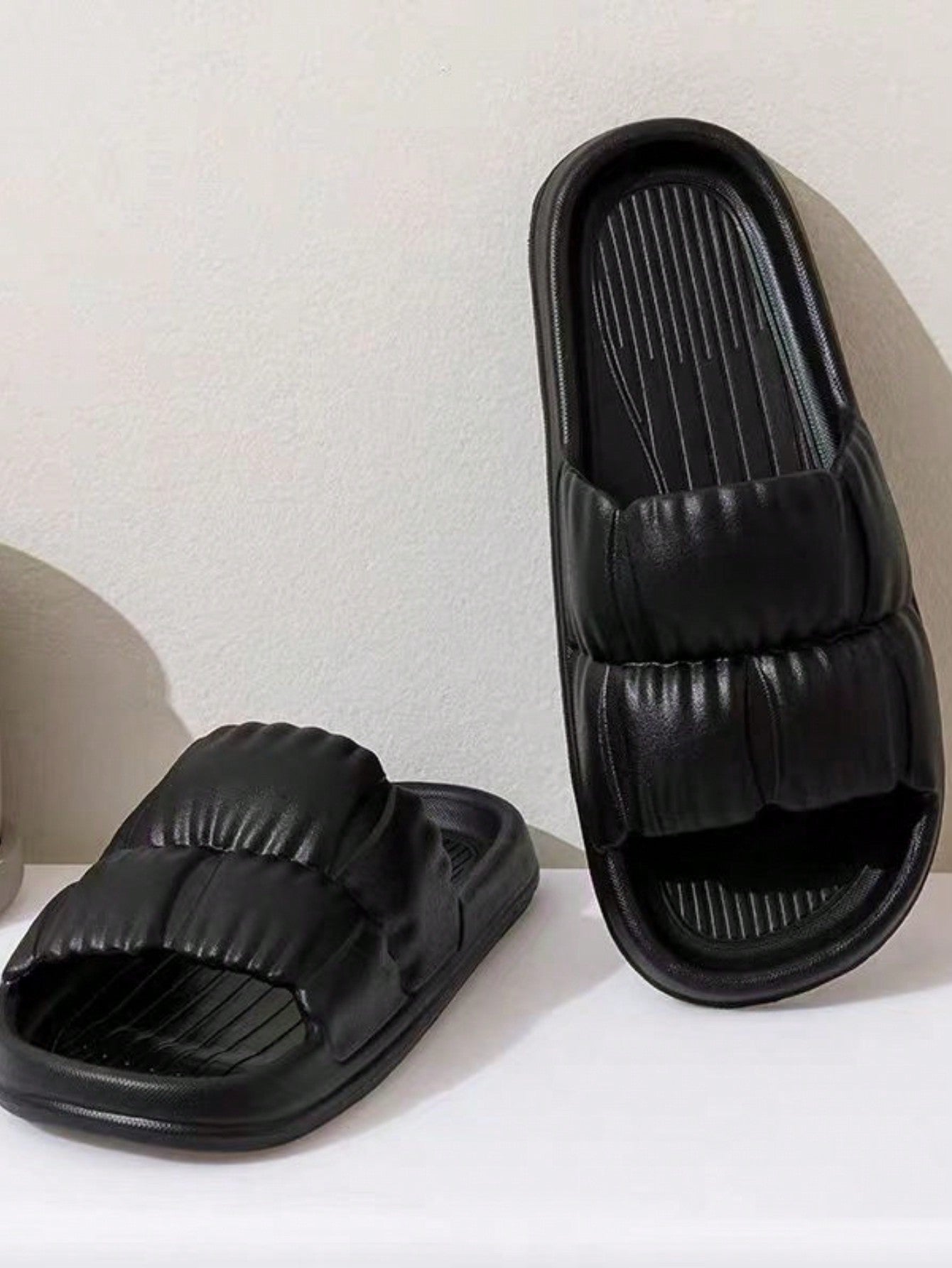 2024 New EVA Slippers Bathroom Shower Couple Summer Indoor Home Slides For Men And Women