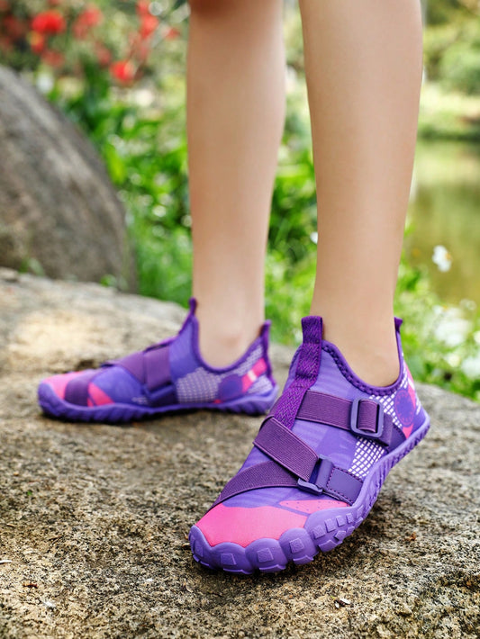 Girls Outdoor Beach Shoes, Quick-Drying Water Shoes, Swimming Shoes, Anti-Slip Wading Shoes, Indoor Yoga Training Shoes