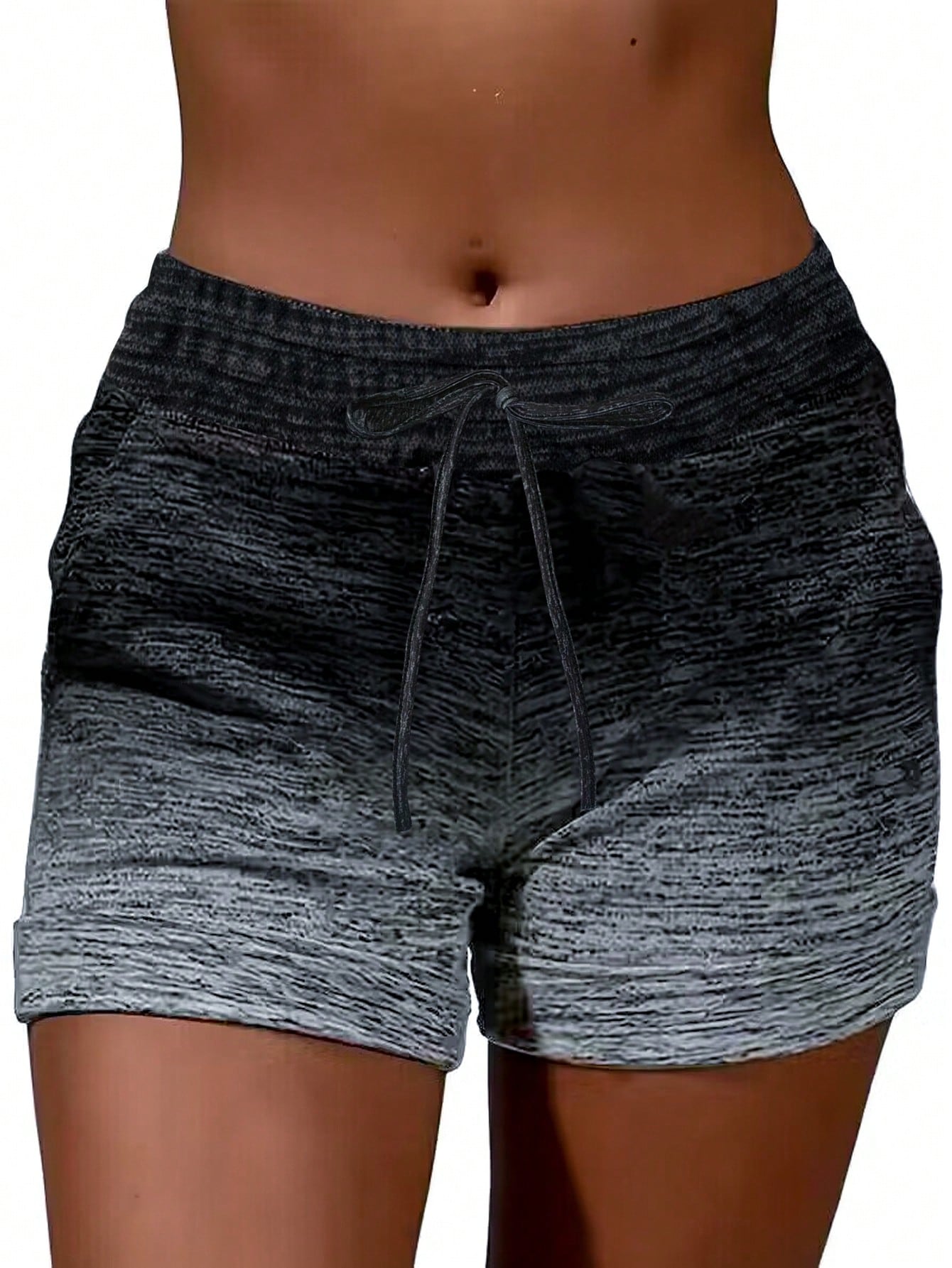 Spring/Summer New Arrival European And American Women's Fashionable Sports Streetwear, Sexy Ombre Shorts