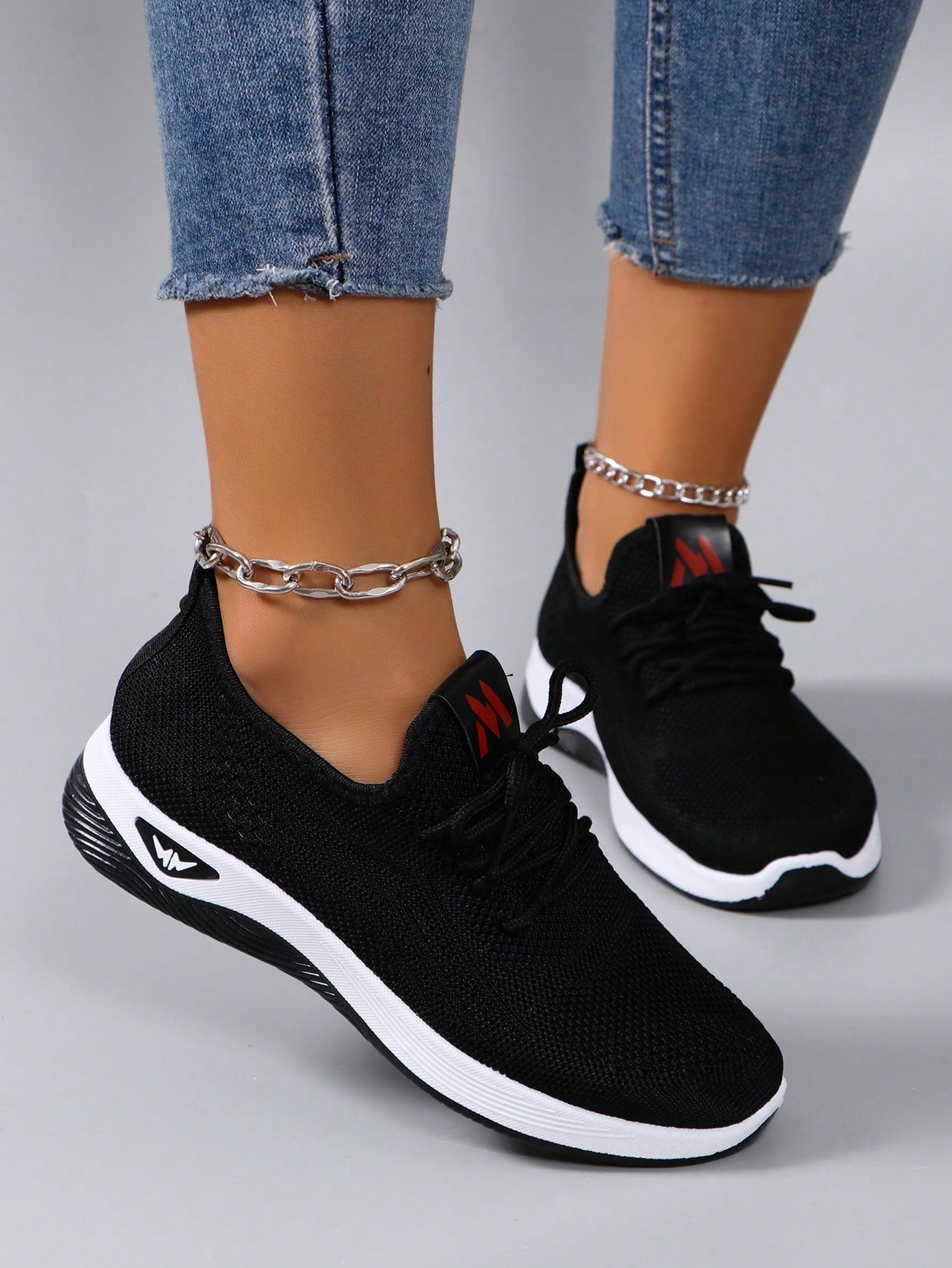 Women's Casual Sports Shoes, Comfortable, Breathable, Lightweight, And Fashionable