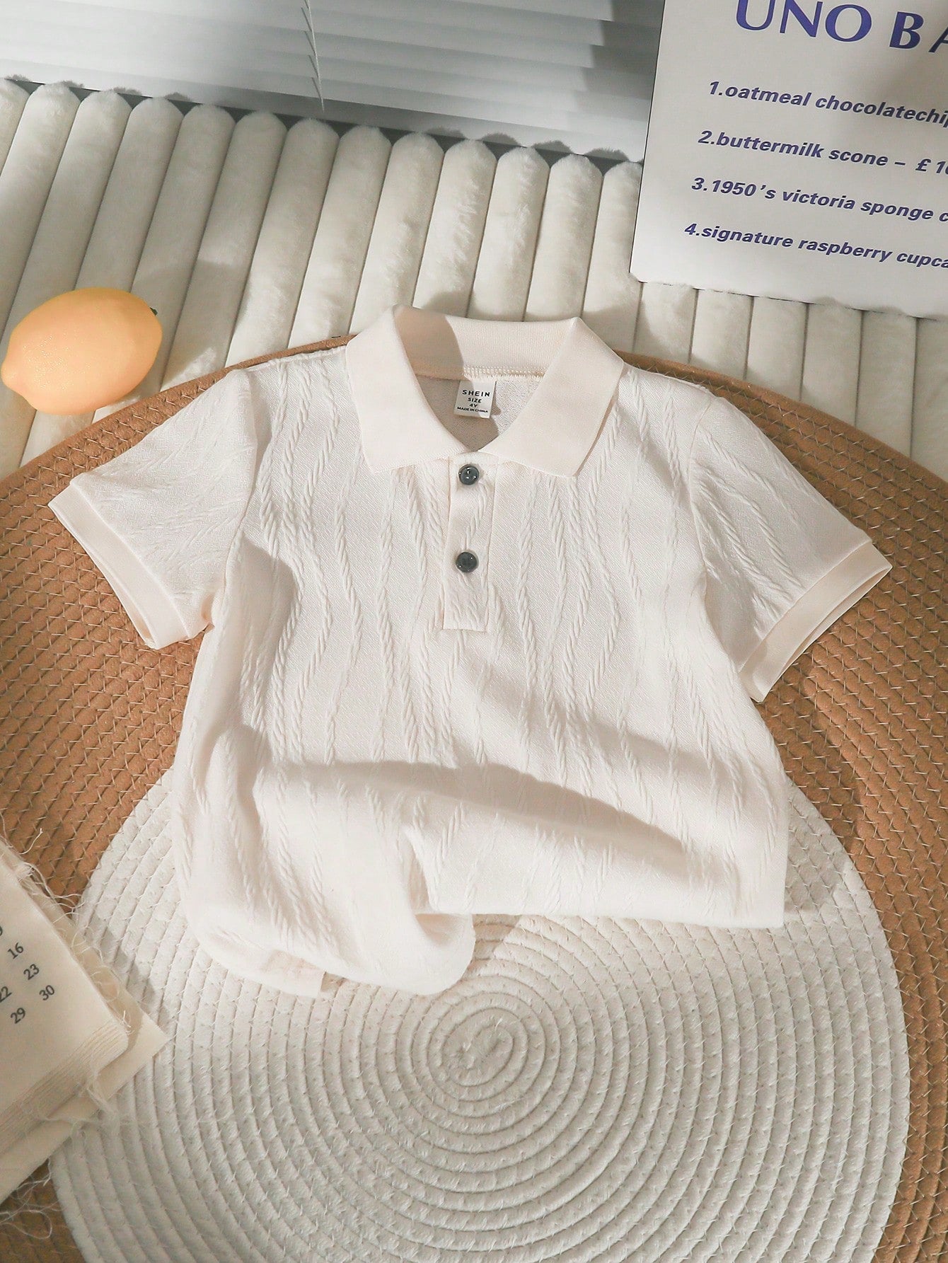 Young Boy Casual Comfortable Fashionable And Simple All-Match Summer Polo Shirt