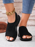 Women Breathable Thick-Soled Roman Sandals With Casual Fairy Style,INS Style Sports Sandals For Summer 2024