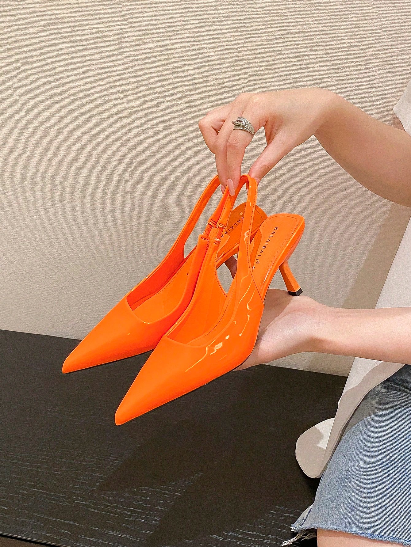 Fashionable And Elegant Pointed-Toe High Heel Shoes For Women, With Comfortable And Breathable Design And Shallow Mouth, Suitable For Dress And Summer Wear