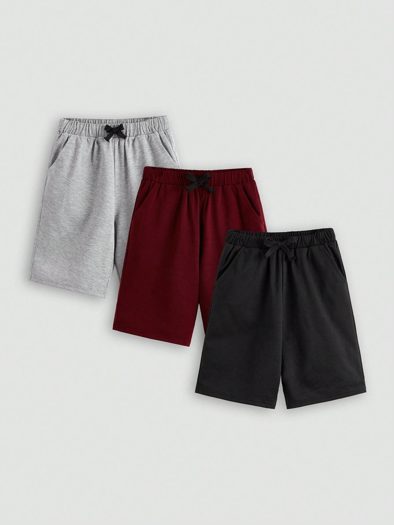 Tween Boy 3 Pack Slant Pocket Shorts