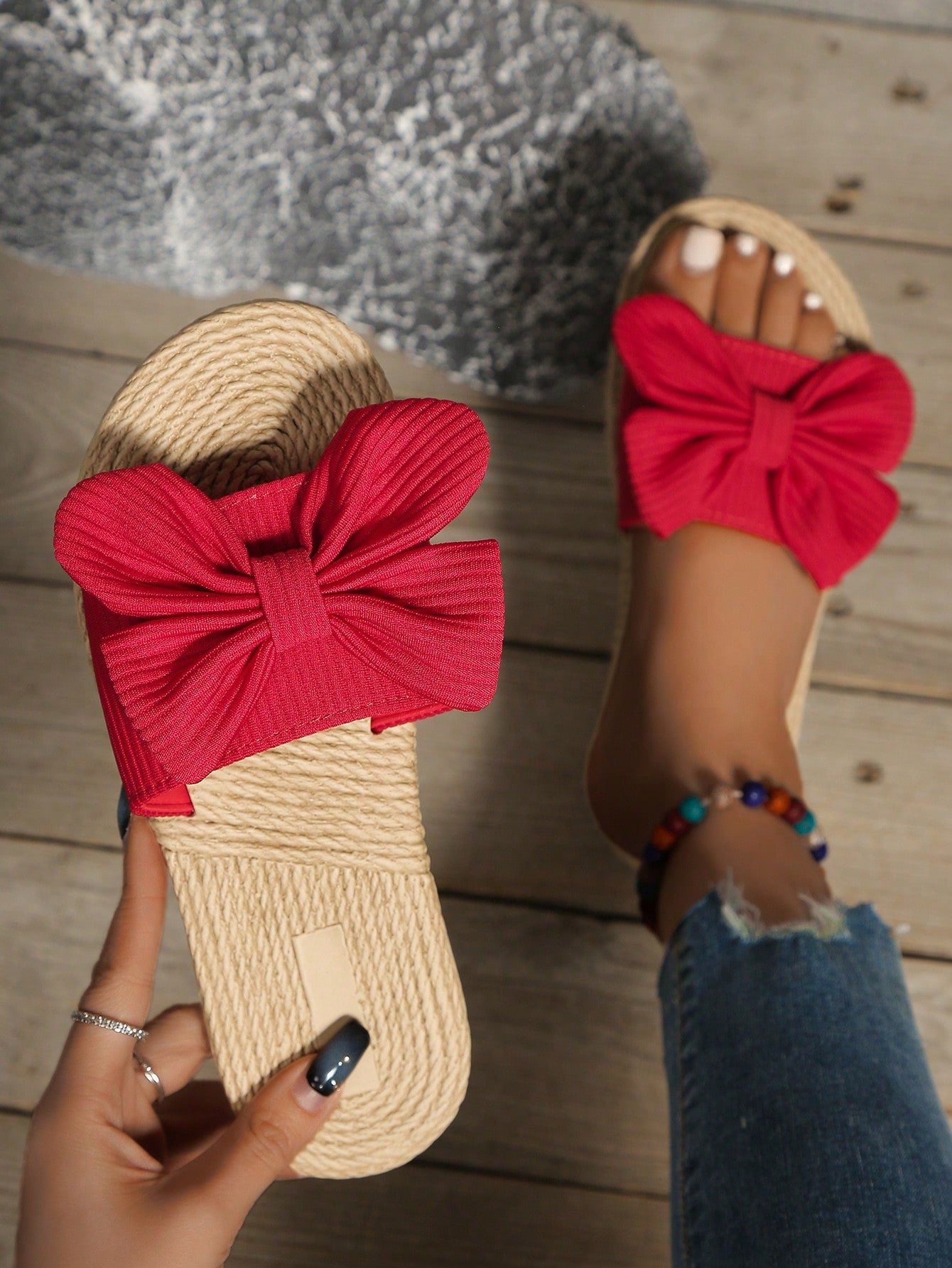 Women's Fashionable Casual Outdoor Slippers For Summer