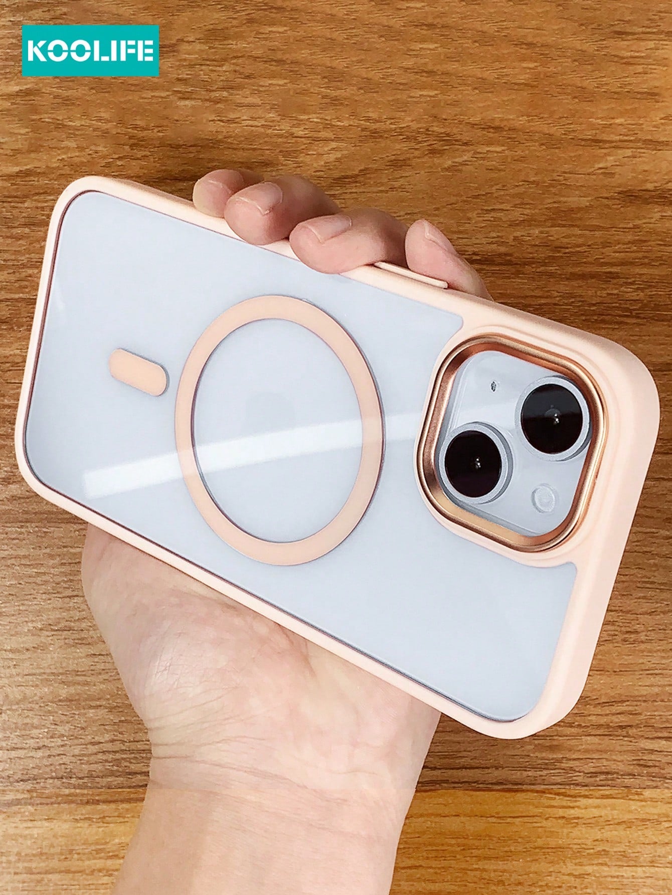 Koolife Thicken TPU+PC Magnetic Adsorption Protective Case- Ultimate Protection, Transparent Material Reveals The True Color Of Your IPhone 11/12/13/14/15 Pro Max