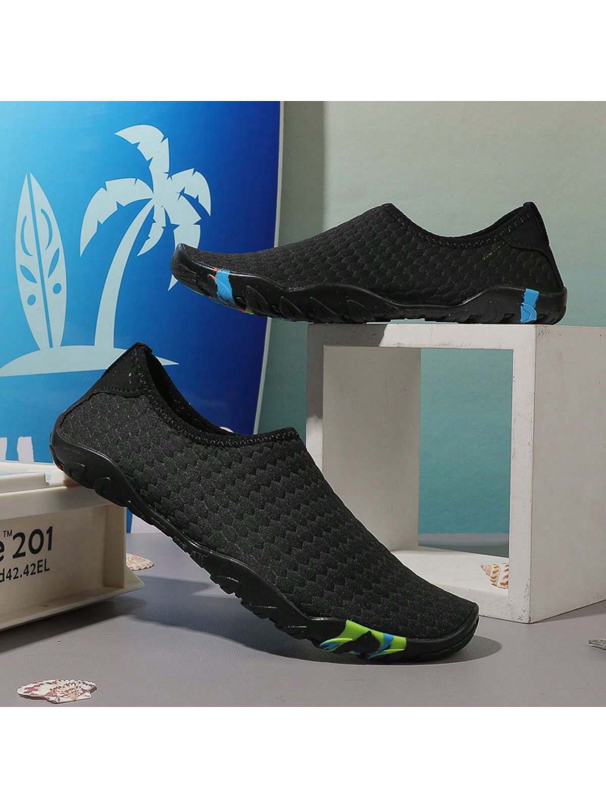 Summer Teenagers Water Shoes - Quick-Drying Drainage Outdoor Sneakers For Water Sports, Beach, Swimming And Fitness Training For Students