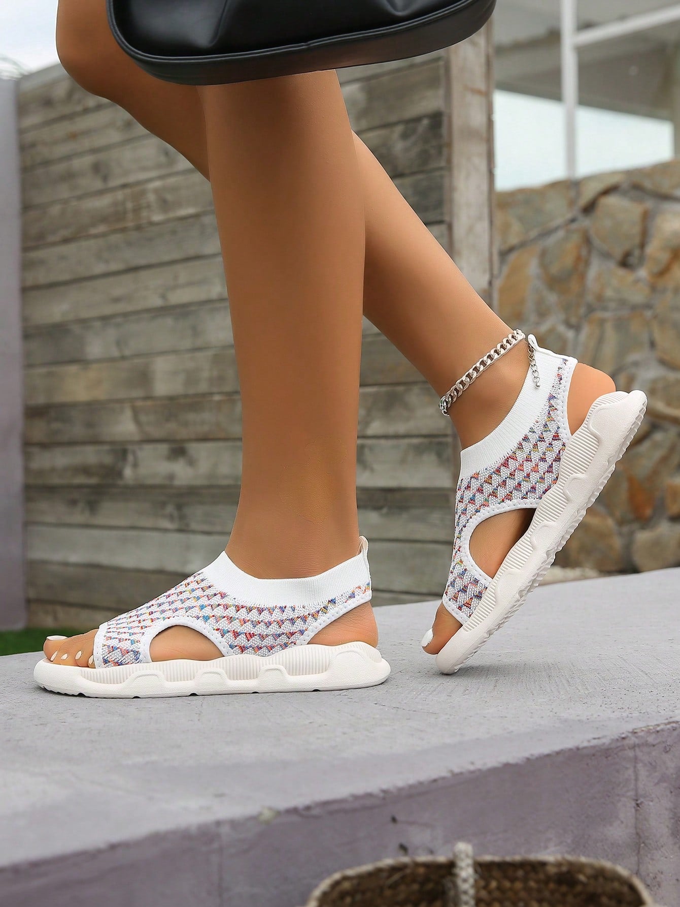 Open-Toe Breathable Flat Casual Sandals, Foreign Trade, Fashionable, European And American Style