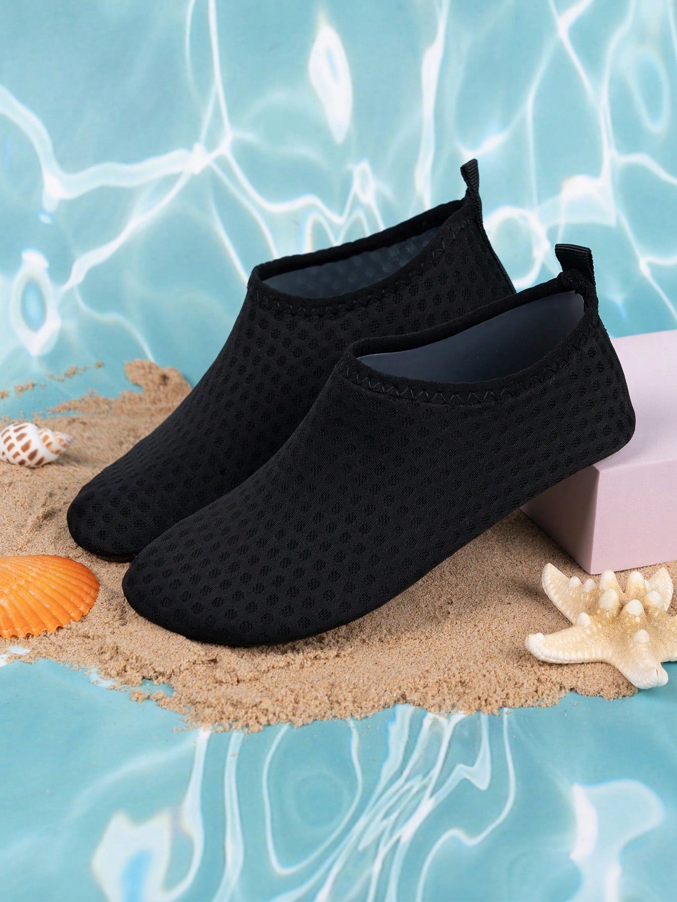 Kids Breathable Slip-Resistant Soft-Sole Indoor Shoes, Swimming Shoes, Vacation Water Sport Shoes