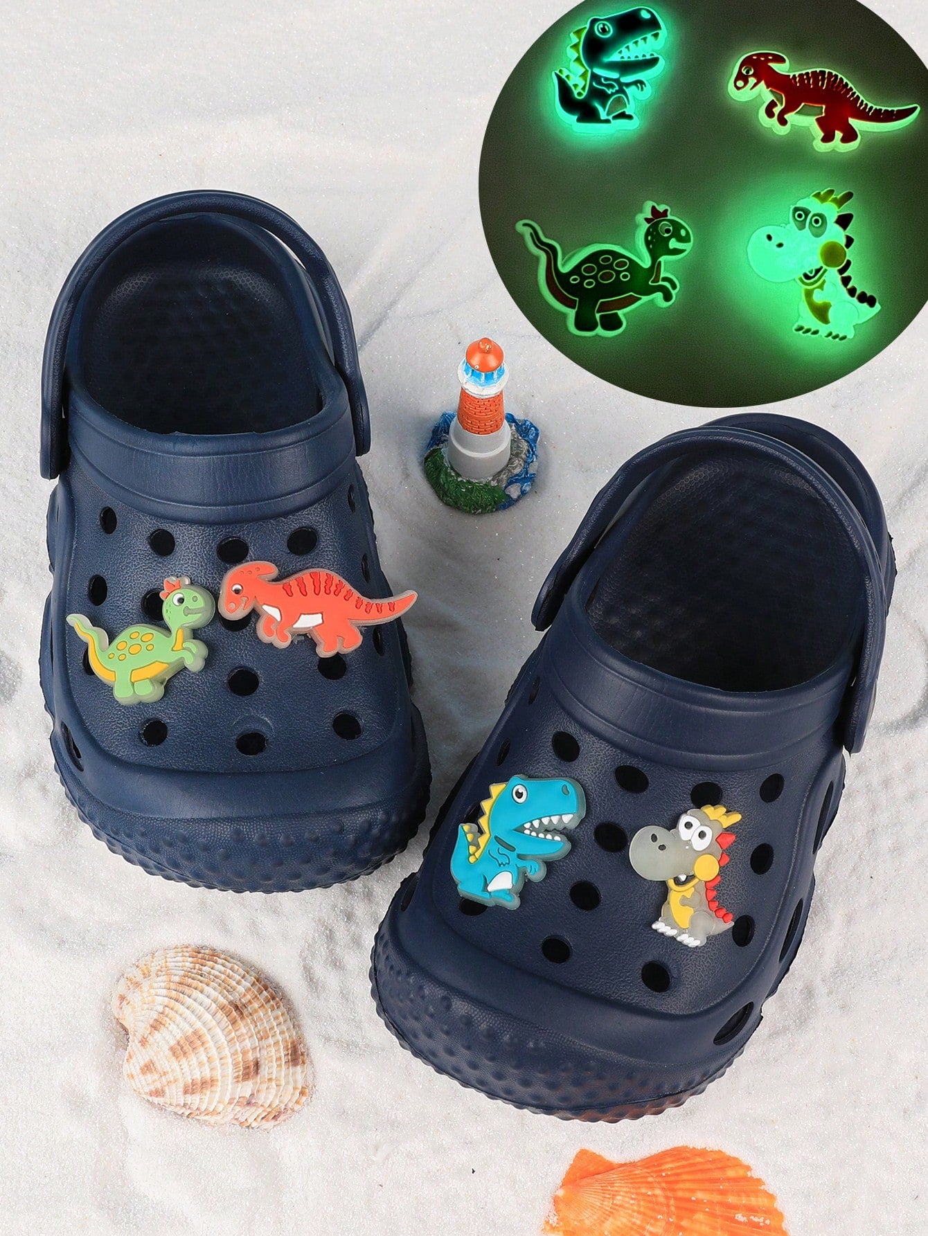 Children's Summer Hollow Shoes, Luminous Flowers, Unisex