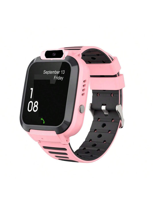 Gift New Children's Smart Watch - Waterproof Boys Girls Watch, Gps Phone Watch For Elementary Students - High-Definition Touch Screen Camera Student Smart Watch - Gift