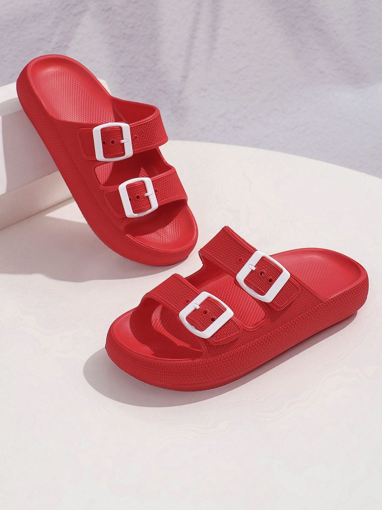 New Women's EVA Sandals, Slip-Resistant And Wear-Resistant, With Buckle Closure, Flexible And Comfortable, Perfect For Outdoor And Indoor Activities