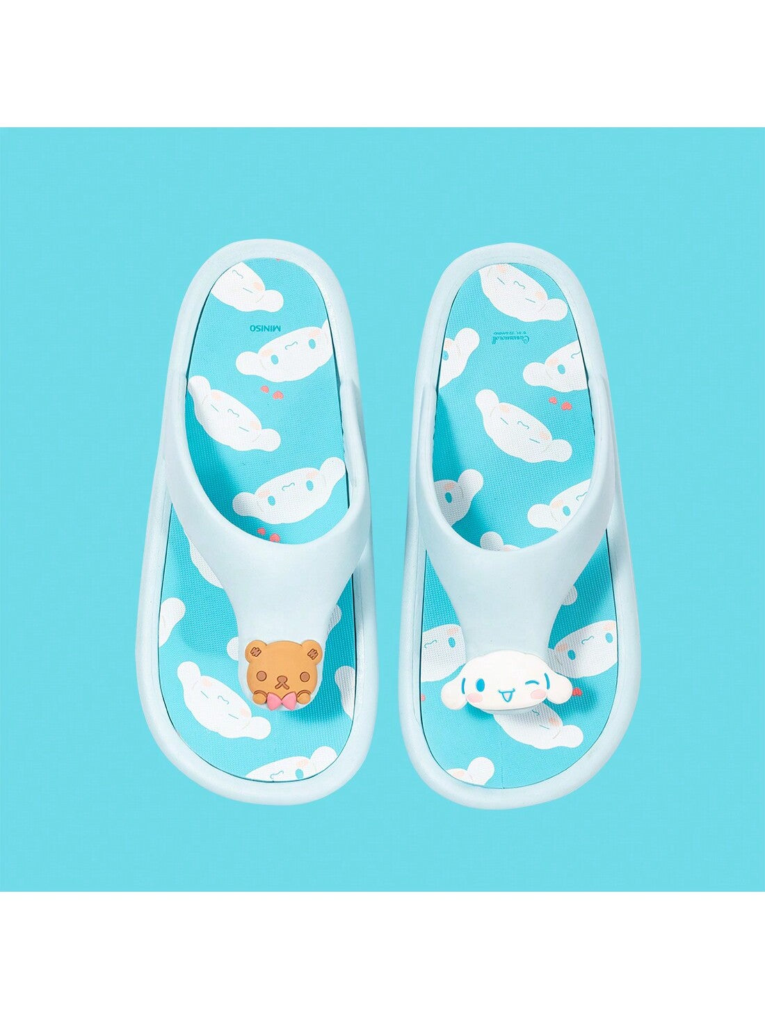 Miniso Sanrio Characters Kuromi Women's Flip-Flops