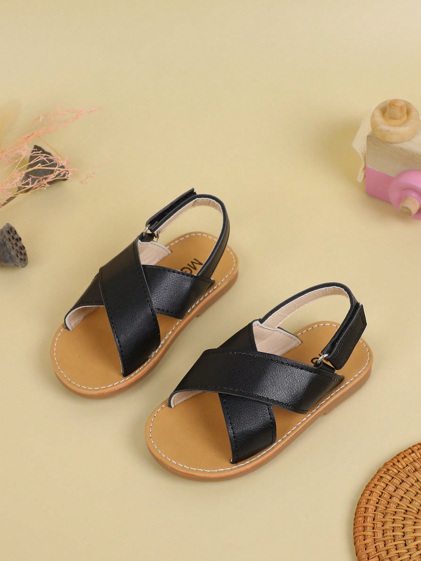 Girls' Casual Sandals New Arrival Summer Flat Shoes For Little & Big Kids, Children's Beach Shoes For Girls