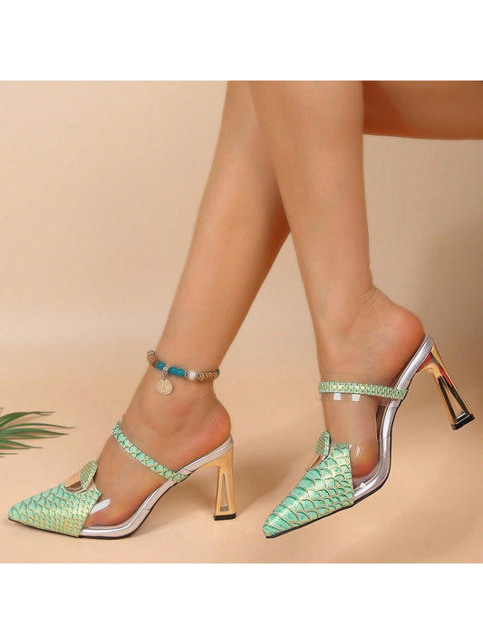 New Arrival Versatile Pointed-Toe Breathable & Comfortable High-Heel Sandals